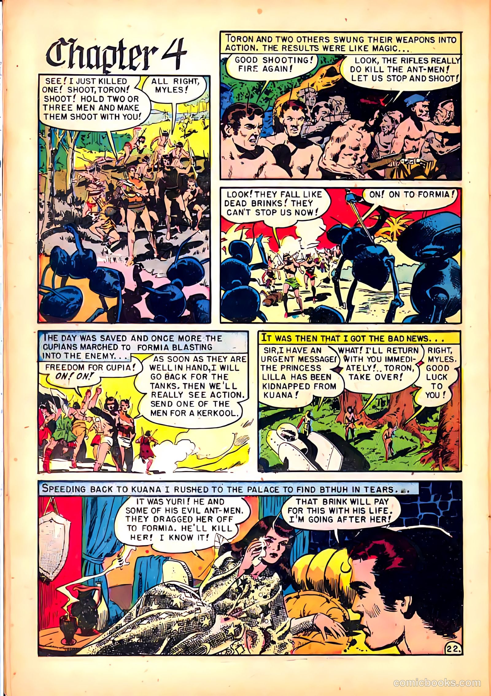 Avon Fantasy - An Earth Man on Venus #1 (1951) — page 24 of 36