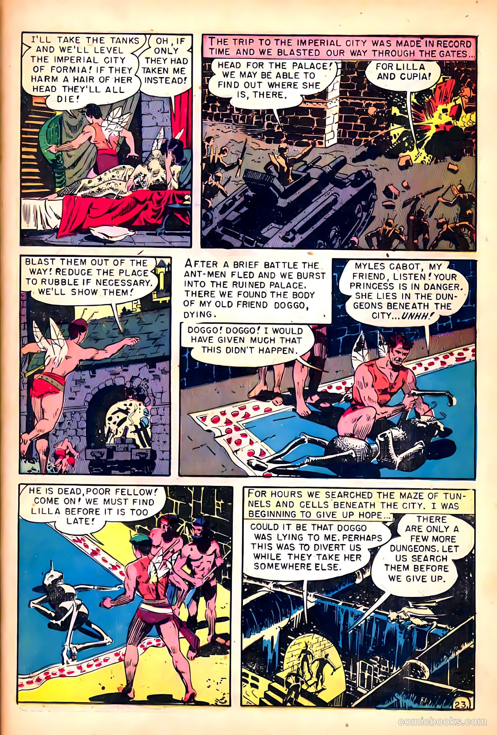 Avon Fantasy - An Earth Man on Venus #1 (1951) — page 25 of 36