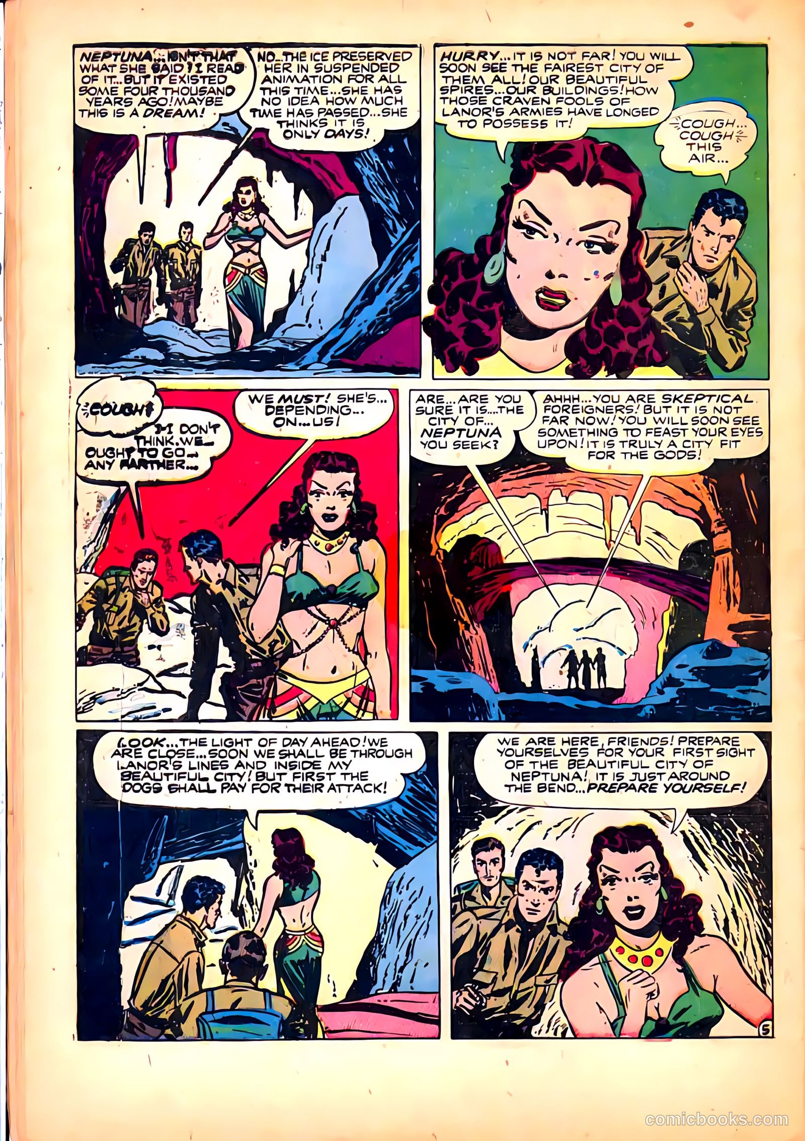 Avon Fantasy - An Earth Man on Venus #1 (1951) — page 32 of 36