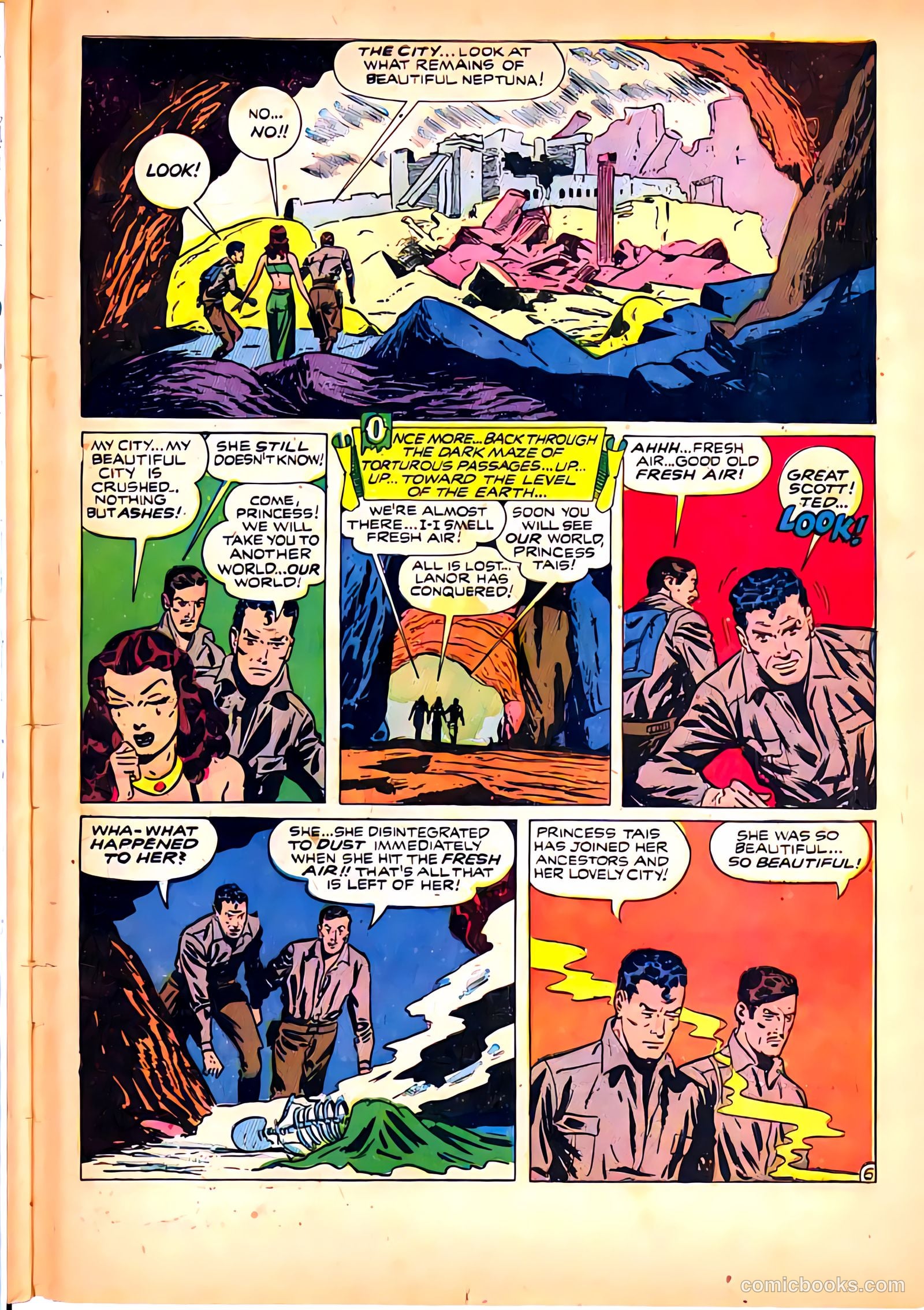 Avon Fantasy - An Earth Man on Venus #1 (1951) — page 33 of 36