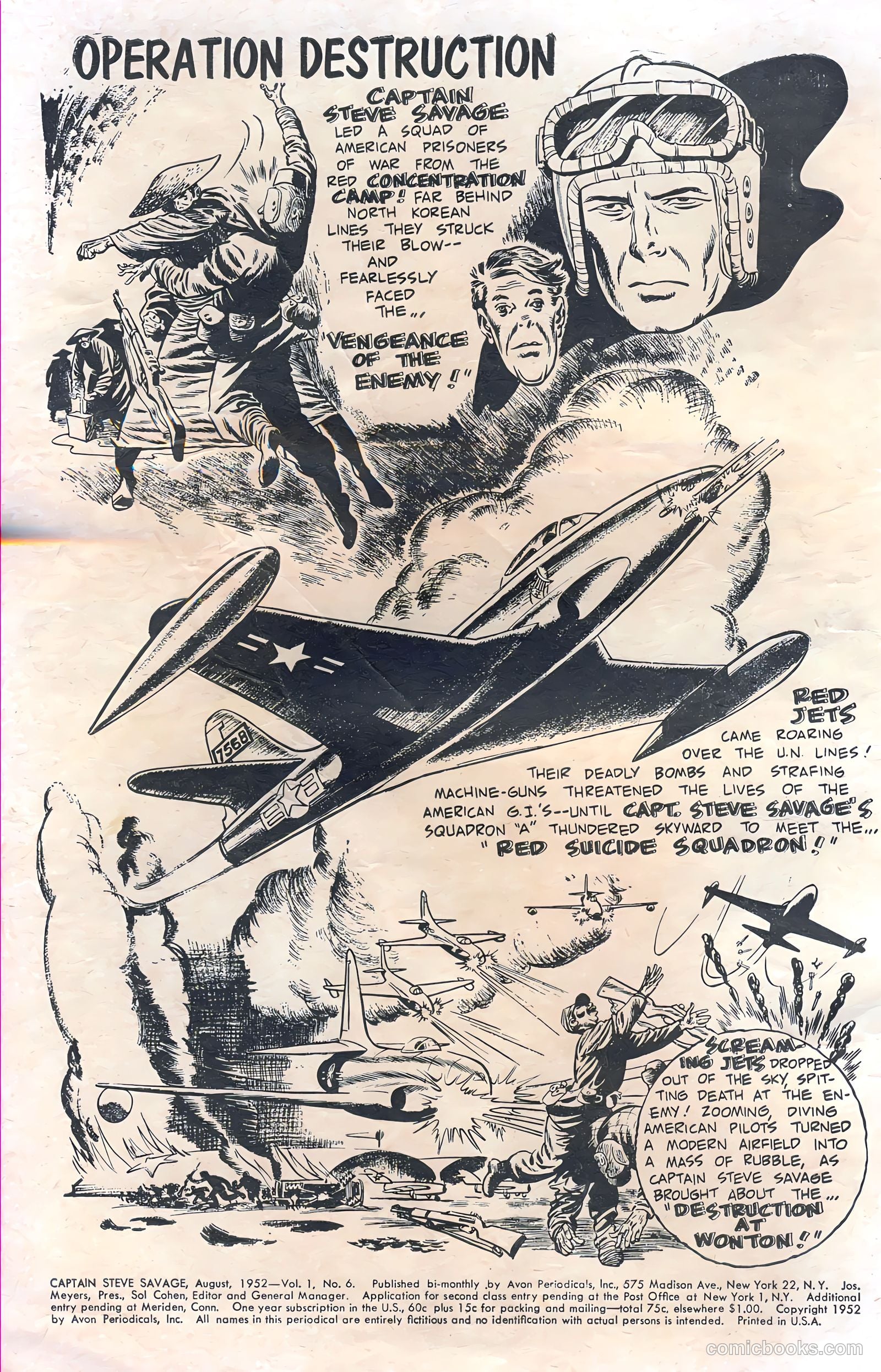 Captain Steve Savage v1 #6 — page 2 of 36