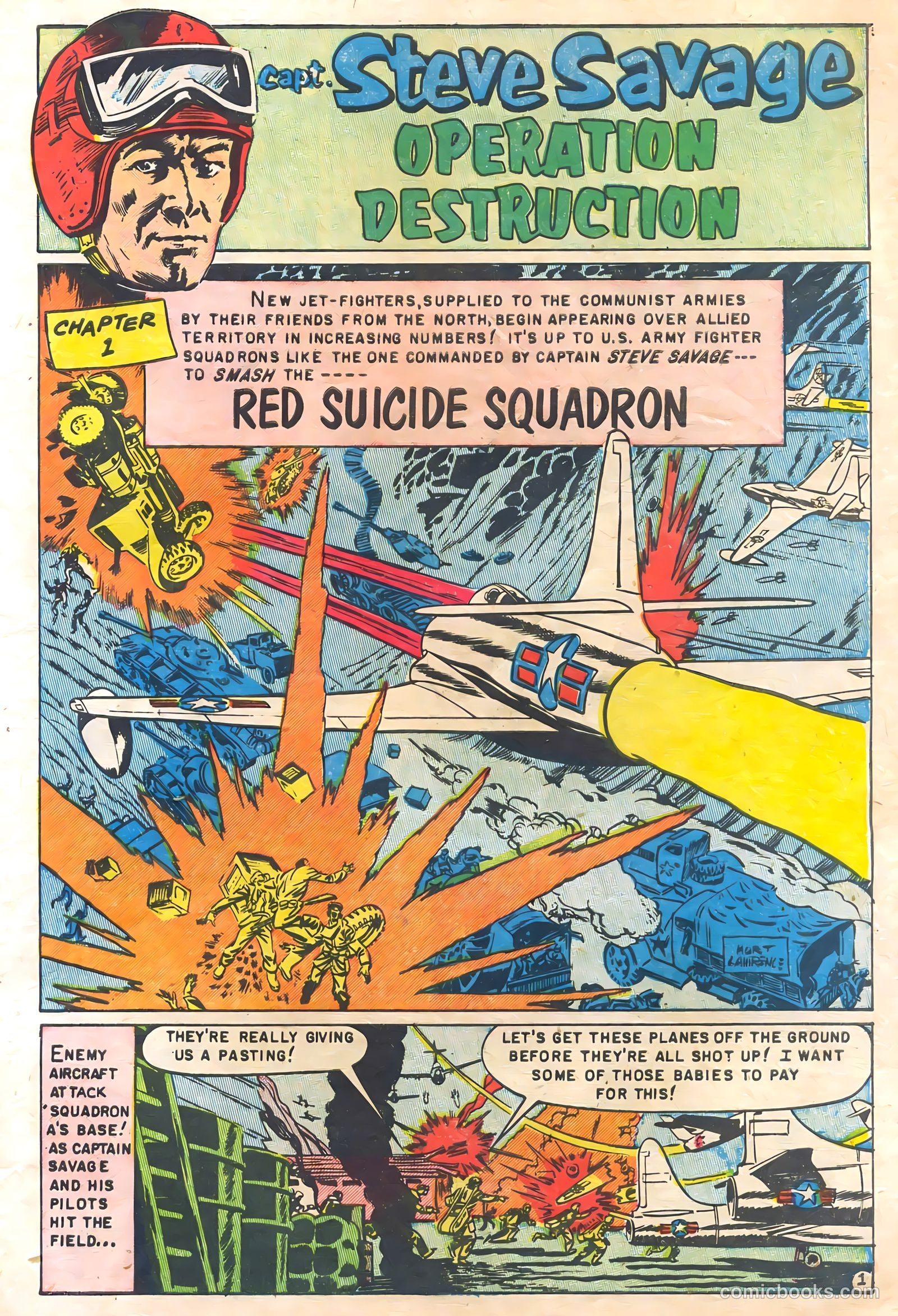 Captain Steve Savage v1 #6 — page 3 of 36