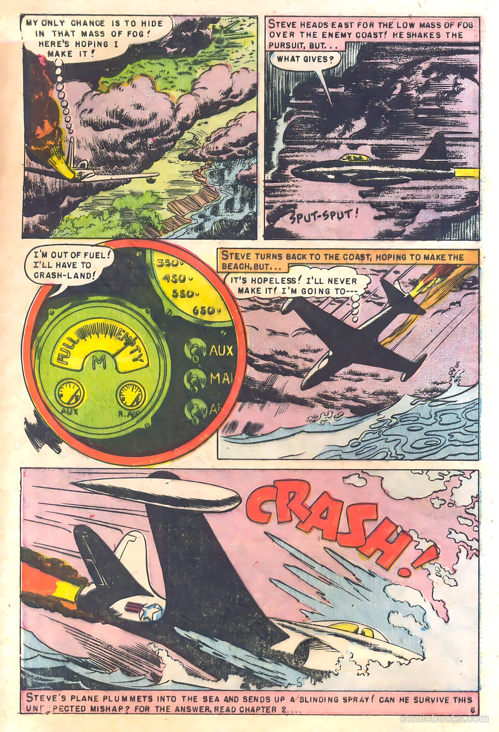 Captain Steve Savage v1 #6 — page 8 of 36