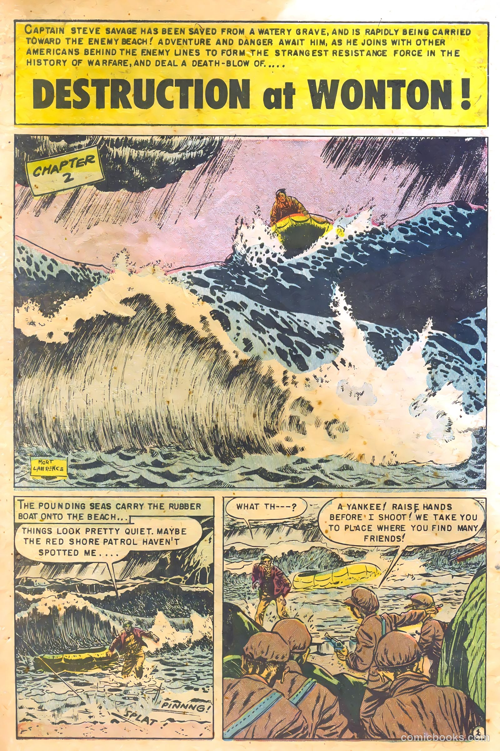 Captain Steve Savage v1 #6 — page 10 of 36