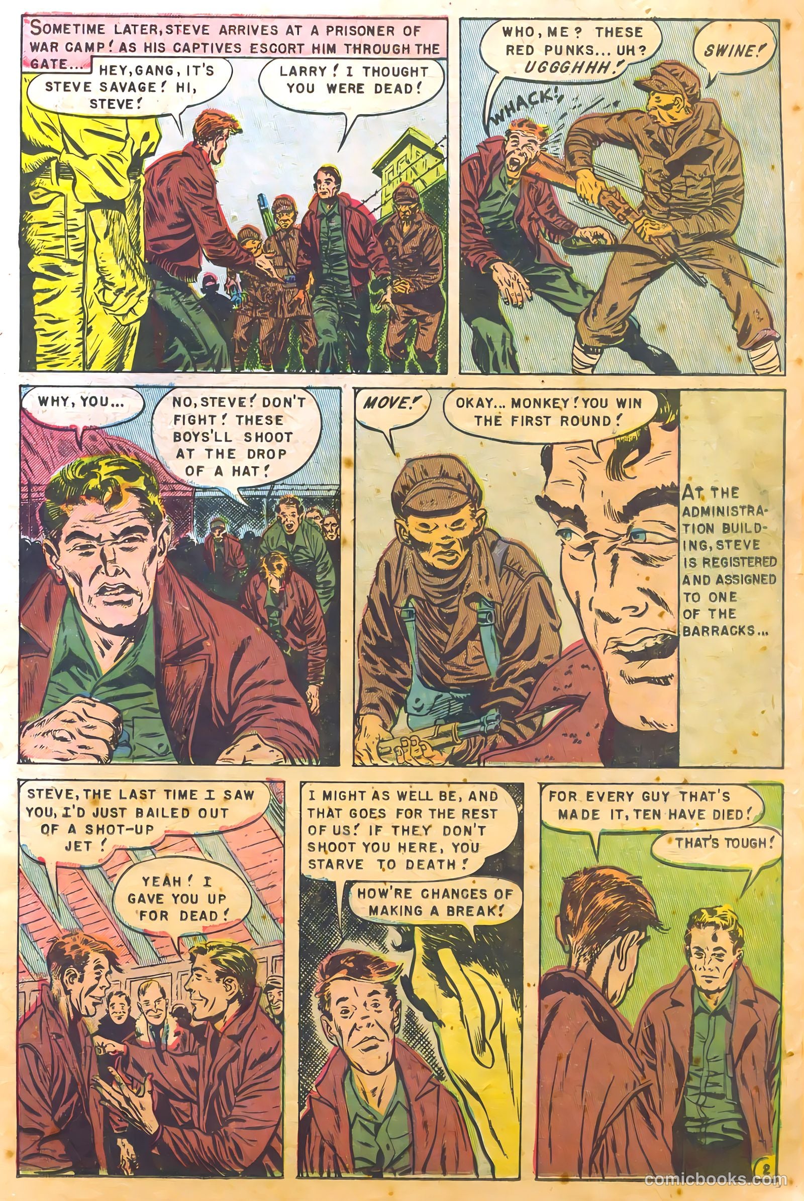 Captain Steve Savage v1 #6 — page 11 of 36