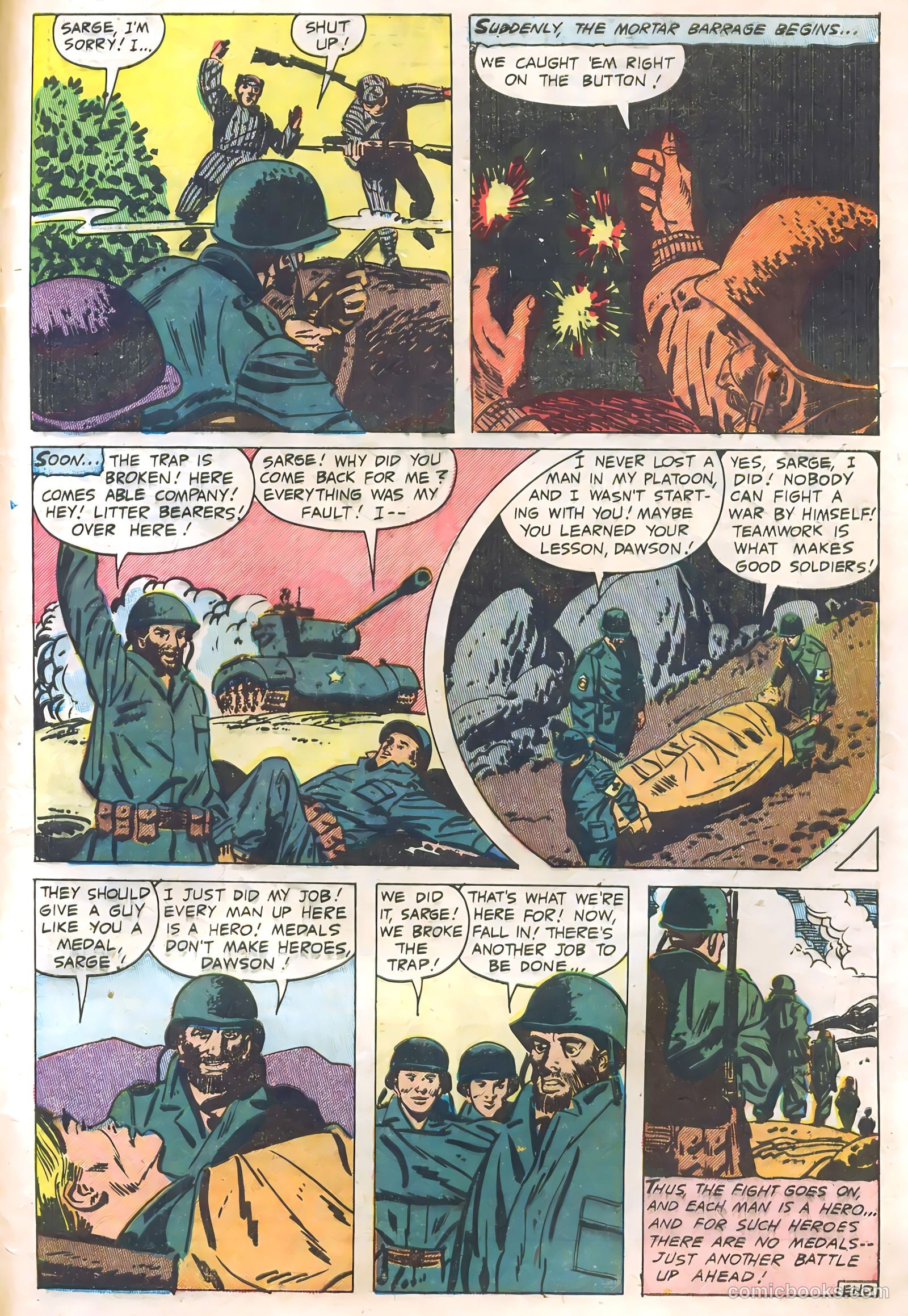 Captain Steve Savage v1 #6 — page 33 of 36