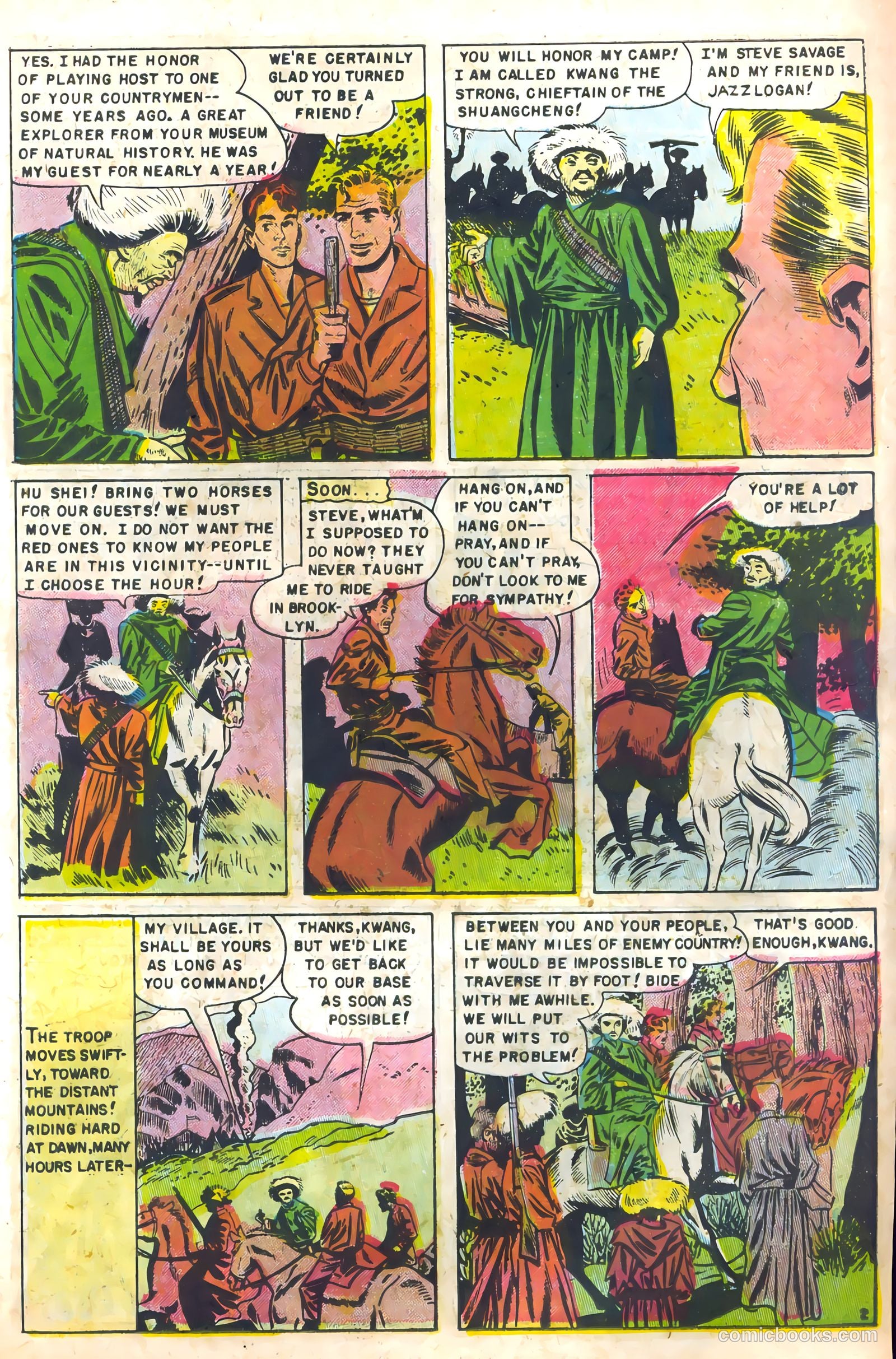 Captain Steve Savage v2 #7 — page 11 of 36
