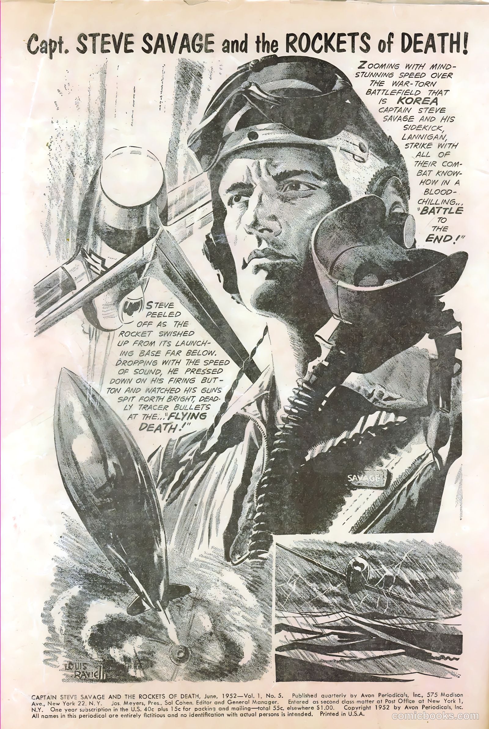 Captain Steve Savage v1 #5 — page 2 of 36