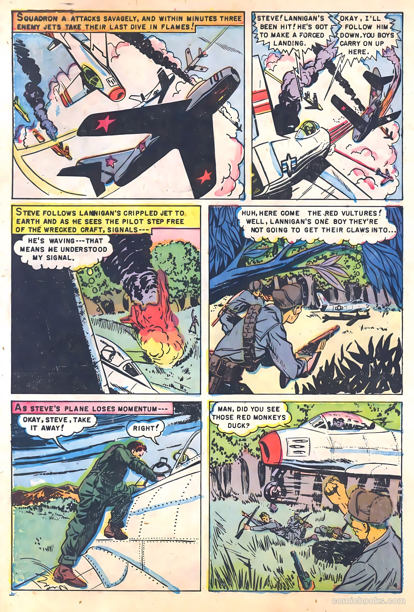 Captain Steve Savage v1 #5 — page 6 of 36