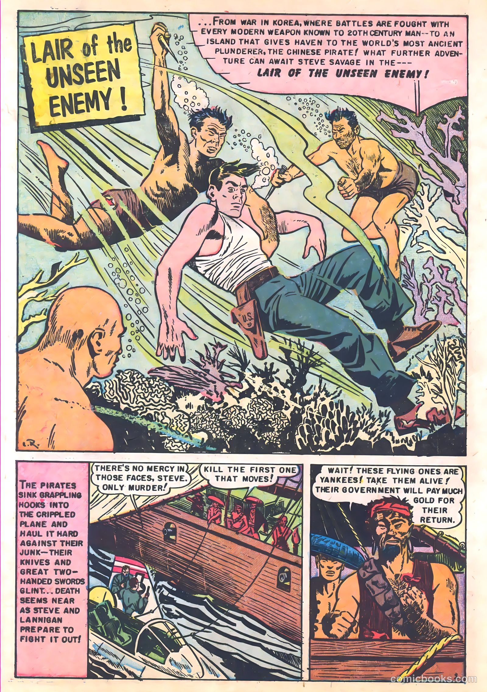 Captain Steve Savage v1 #5 — page 10 of 36