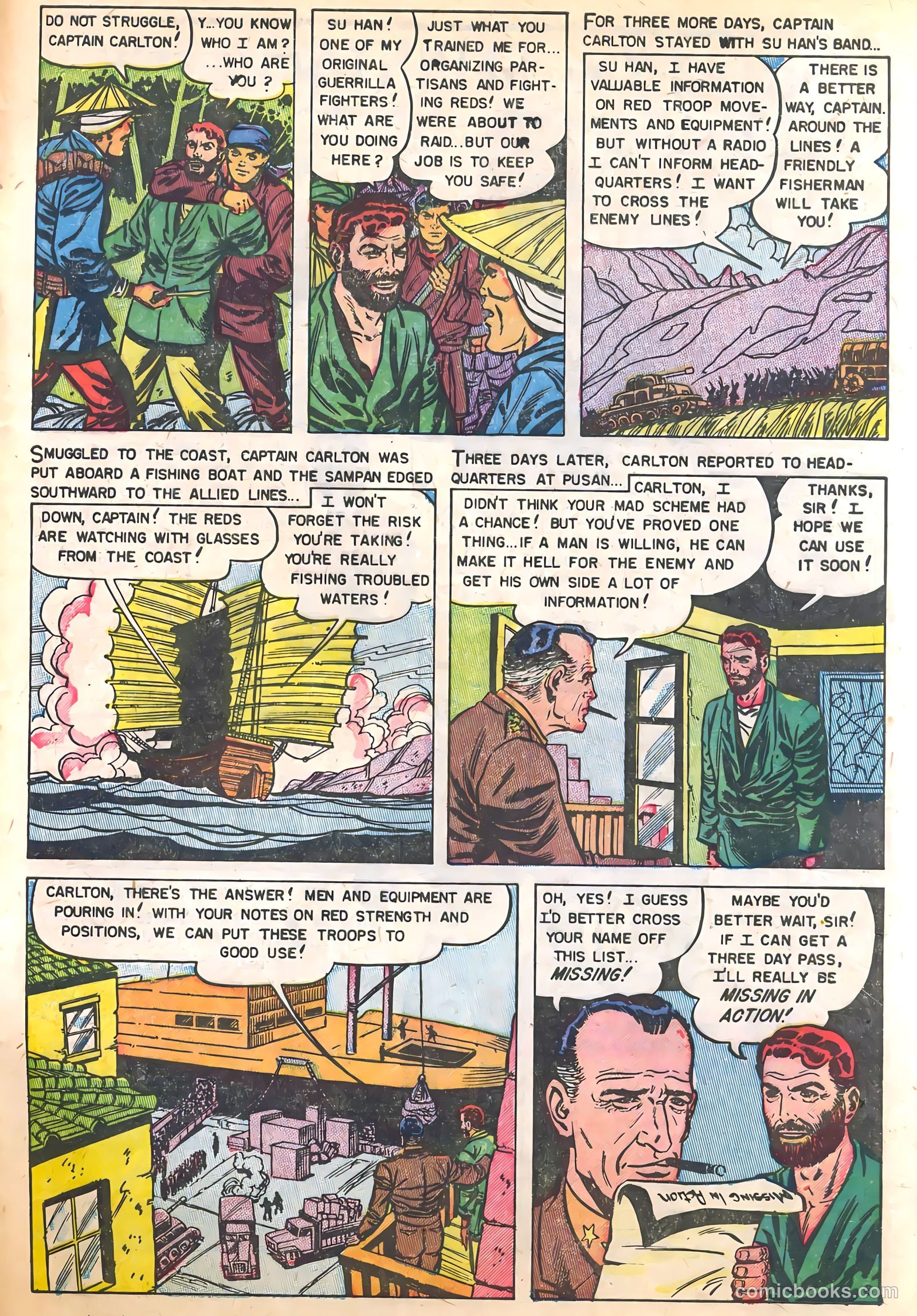 Captain Steve Savage v1 #5 — page 33 of 36