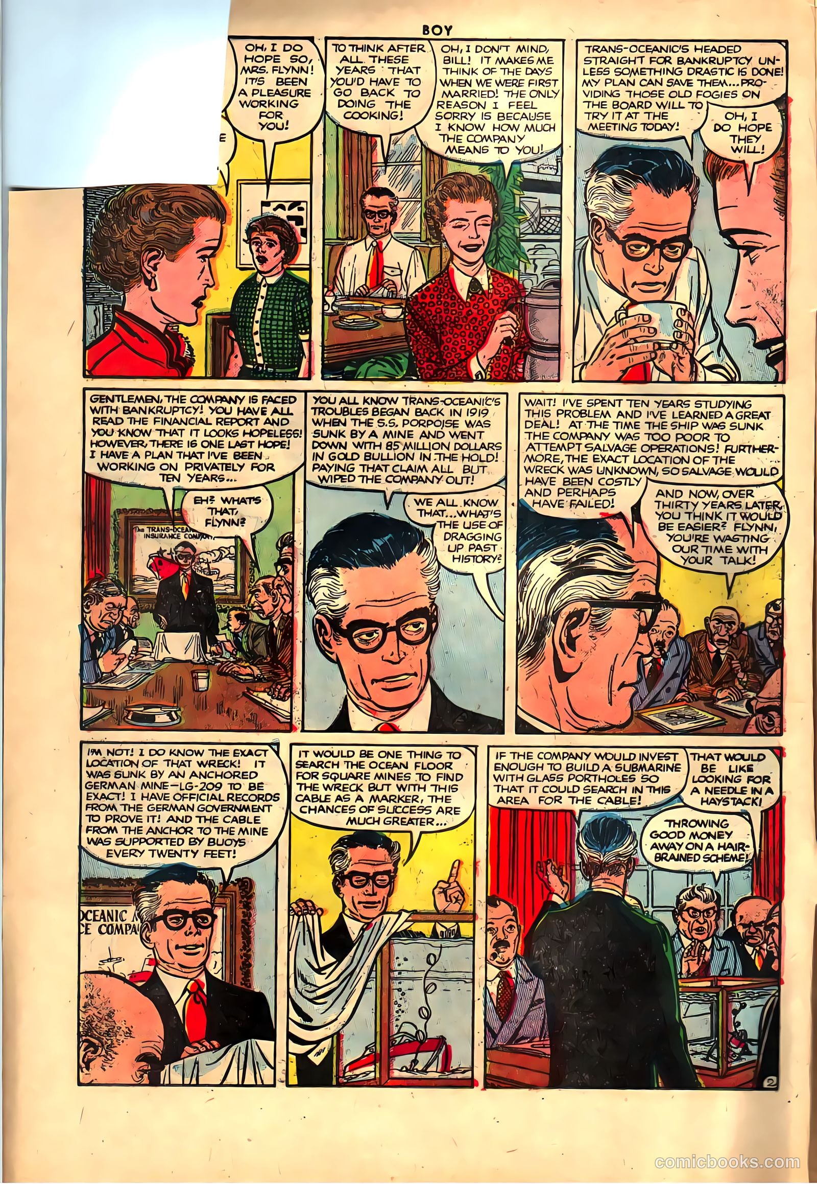 Boy Comics #78 (1950) — page 4 of 36