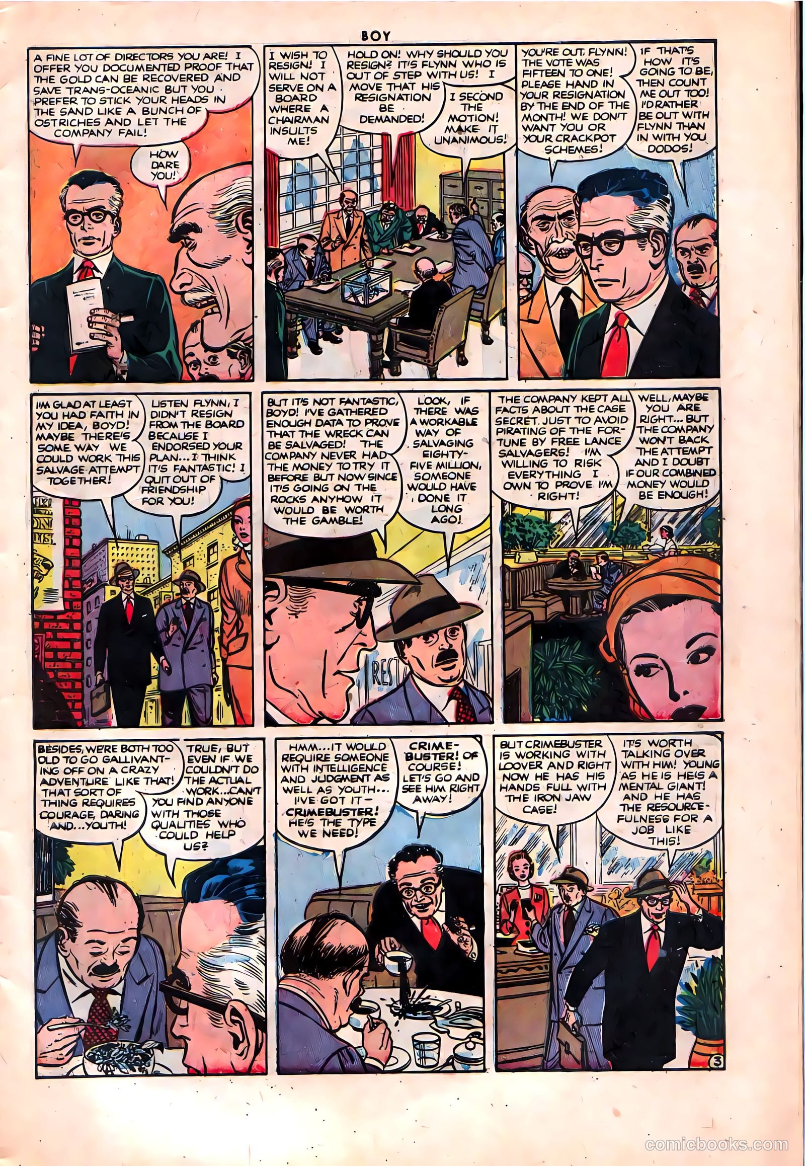 Boy Comics #78 (1950) — page 5 of 36