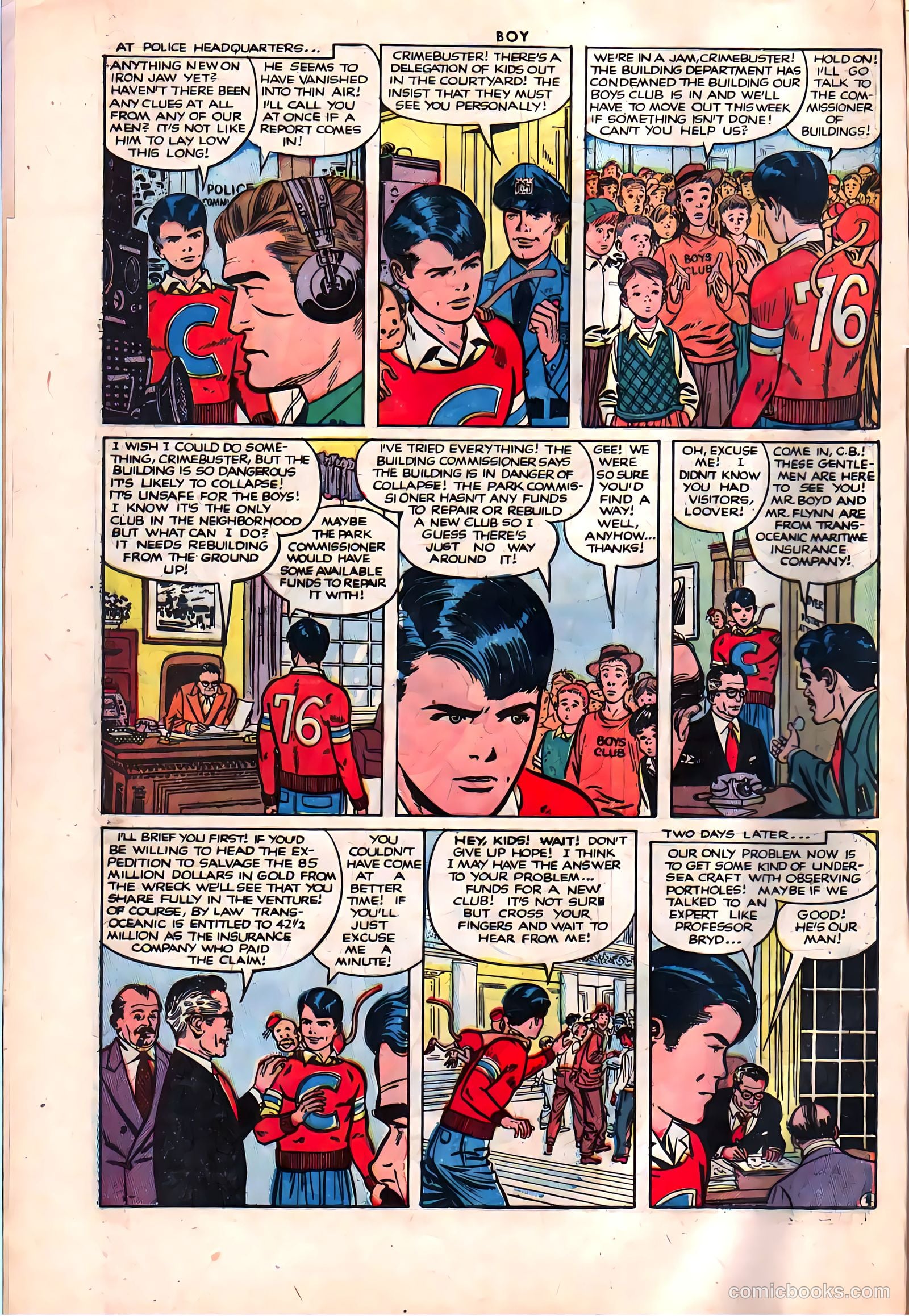 Boy Comics #78 (1950) — page 6 of 36