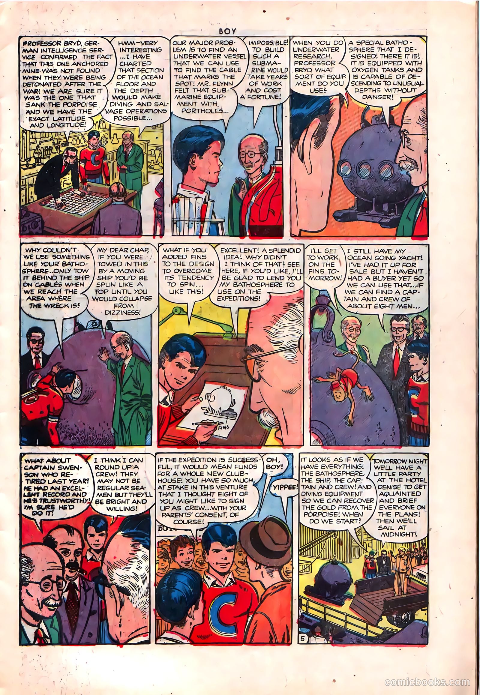 Boy Comics #78 (1950) — page 7 of 36