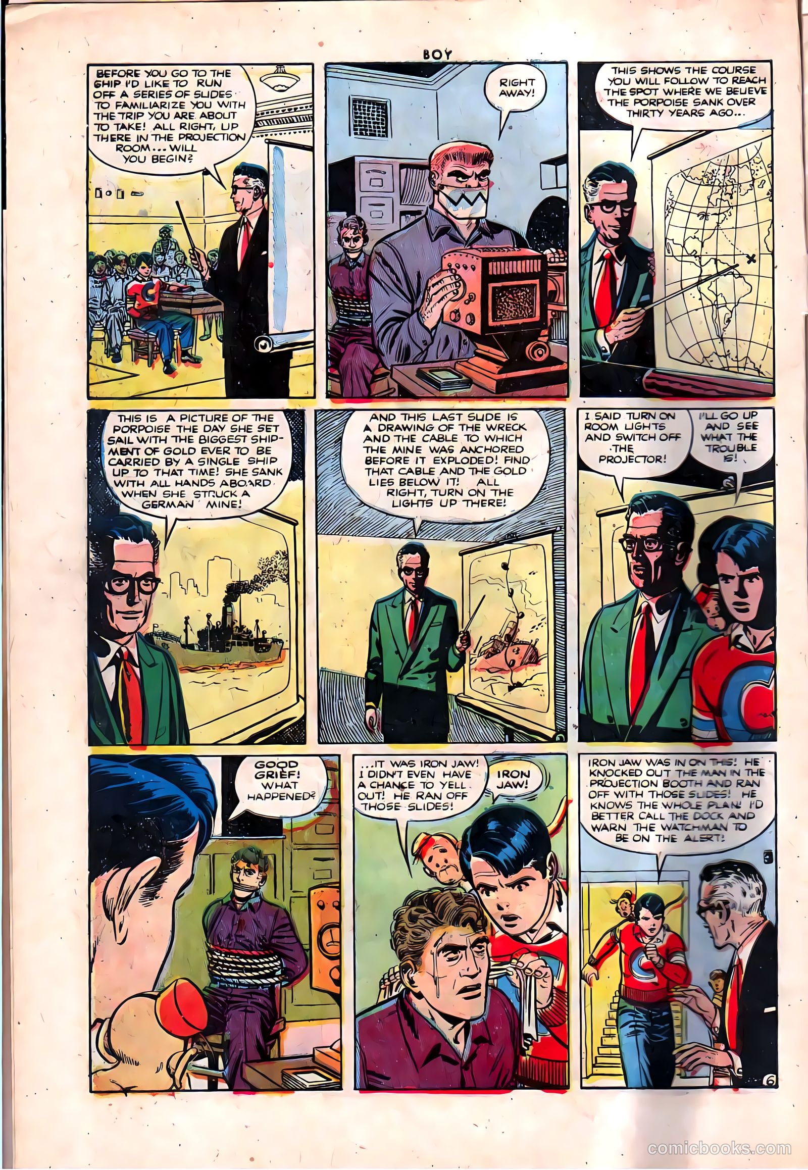 Boy Comics #78 (1950) — page 8 of 36