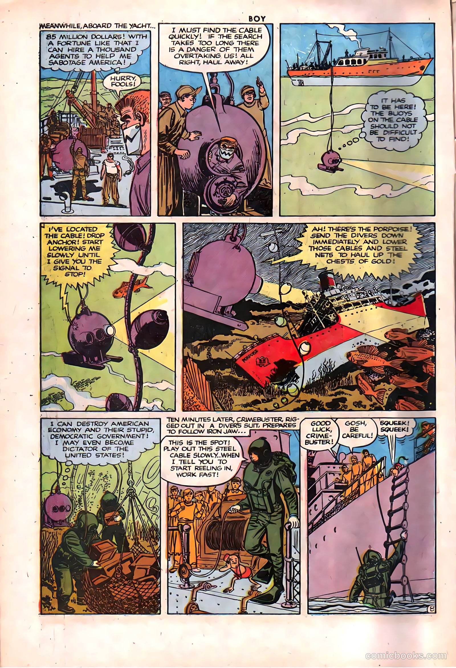 Boy Comics #78 (1950) — page 10 of 36