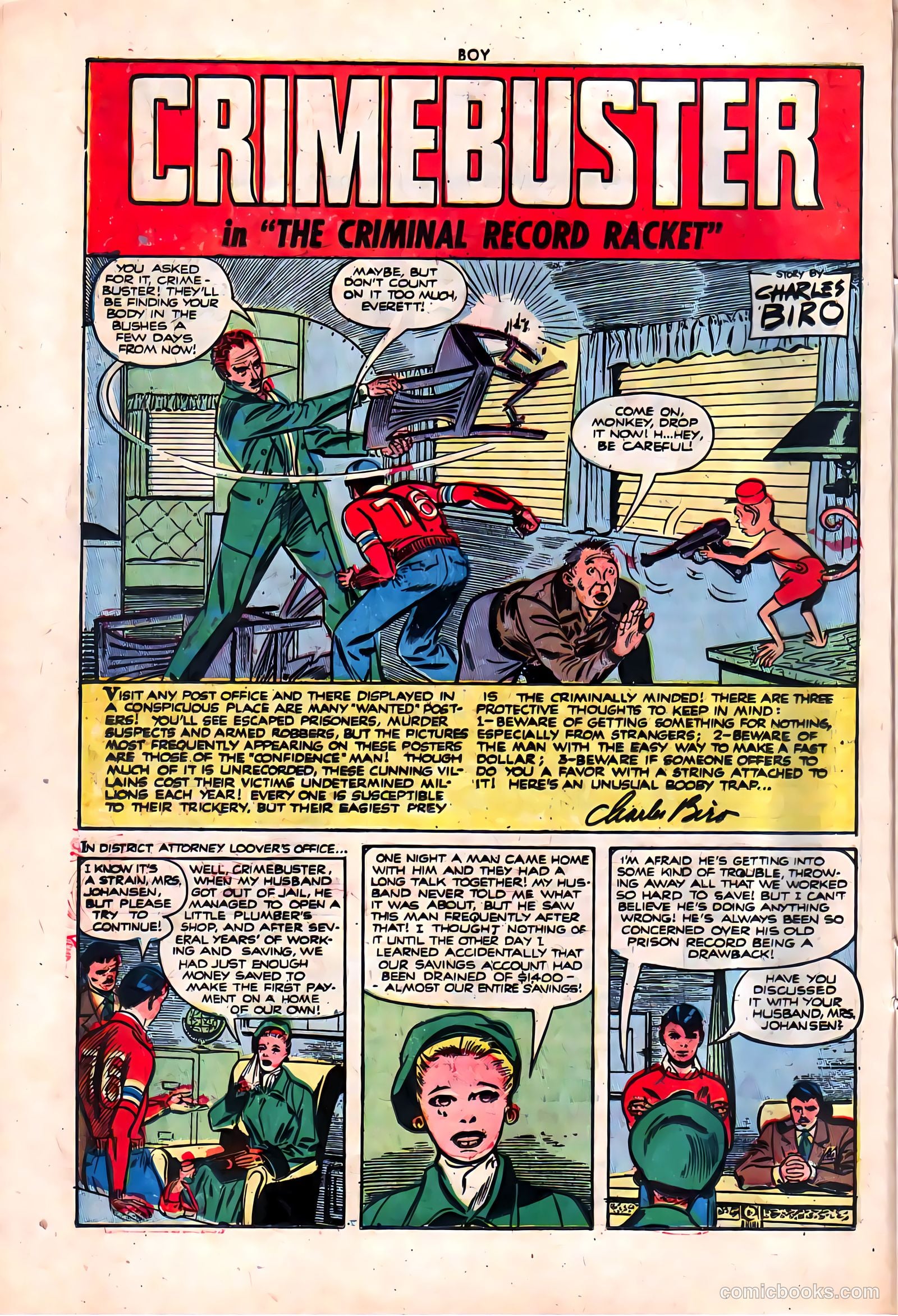 Boy Comics #78 (1950) — page 16 of 36
