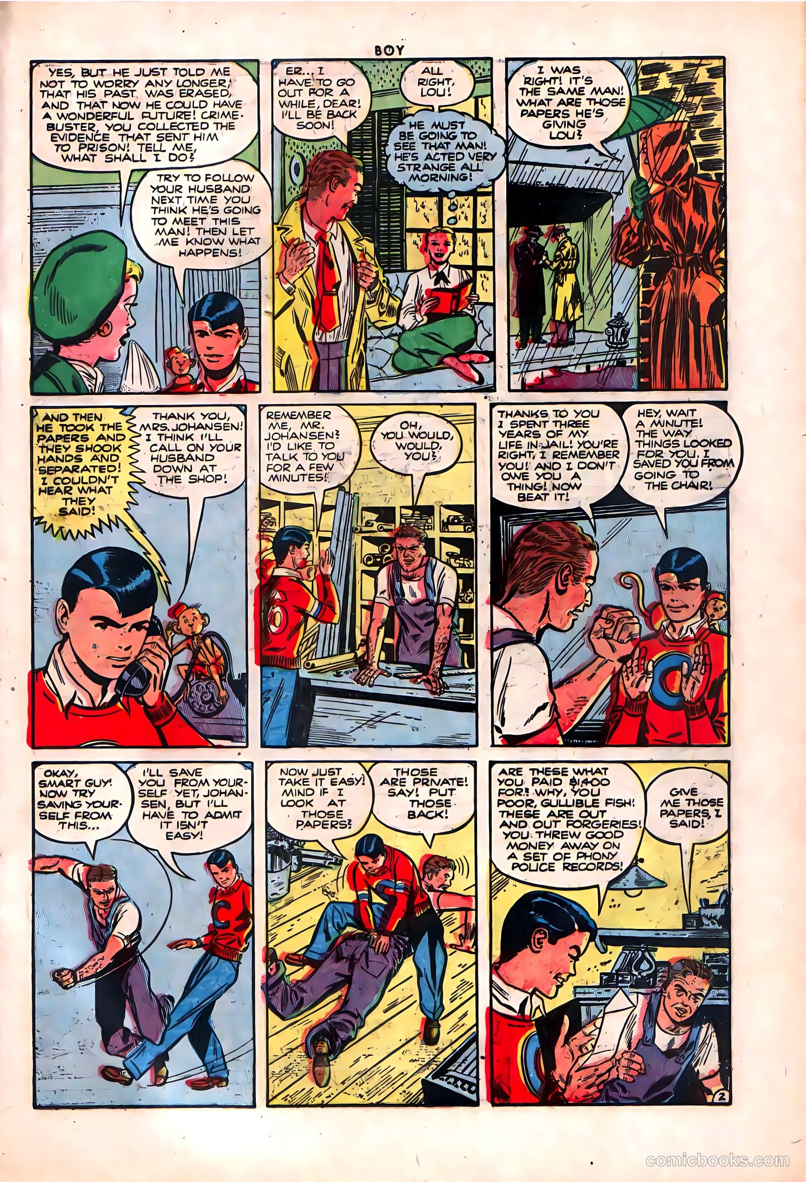 Boy Comics #78 (1950) — page 17 of 36
