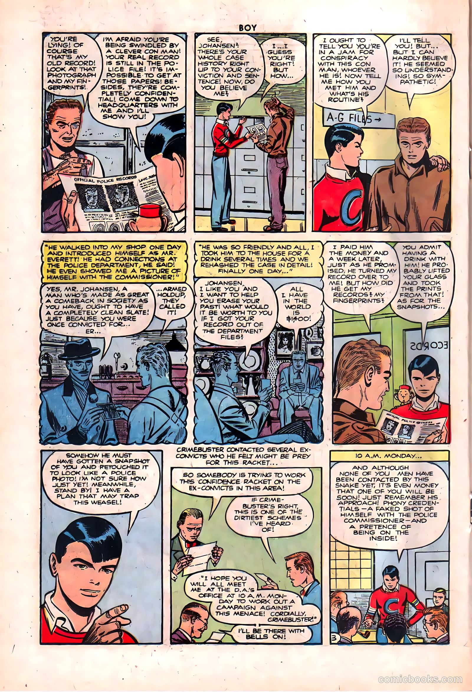 Boy Comics #78 (1950) — page 18 of 36