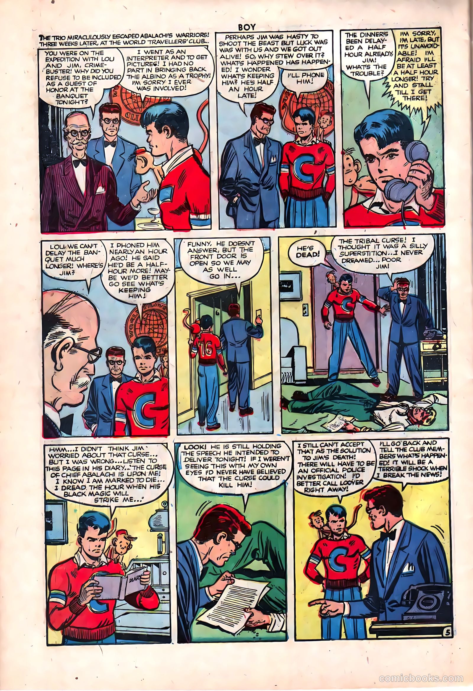 Boy Comics #78 (1950) — page 30 of 36