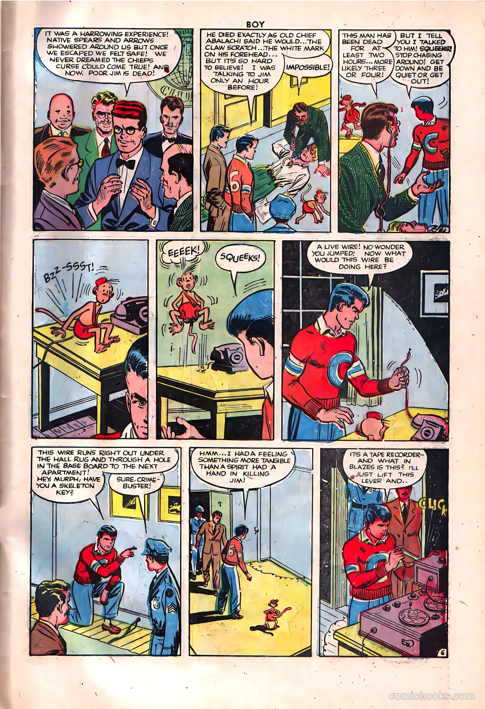 Boy Comics #78 (1950) — page 31 of 36