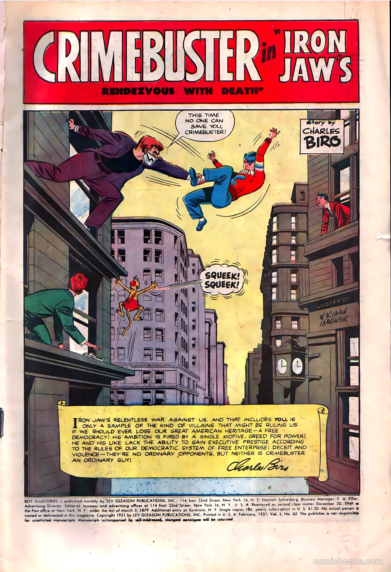 Boy Comics #62 (1950) — page 3 of 52