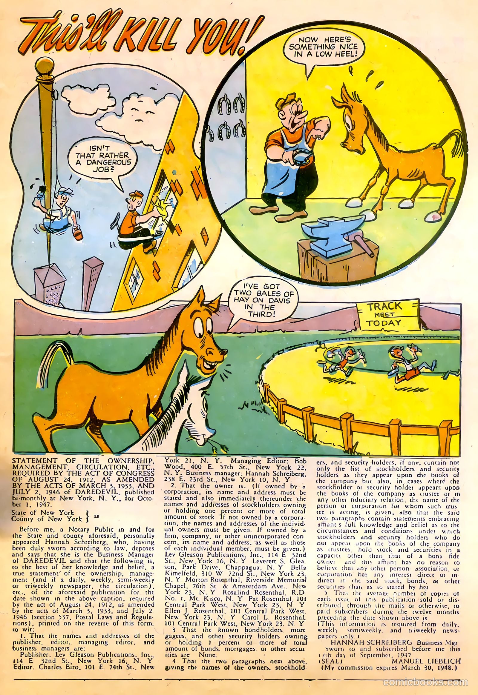 Daredevil #47 (1948) — page 39 of 52