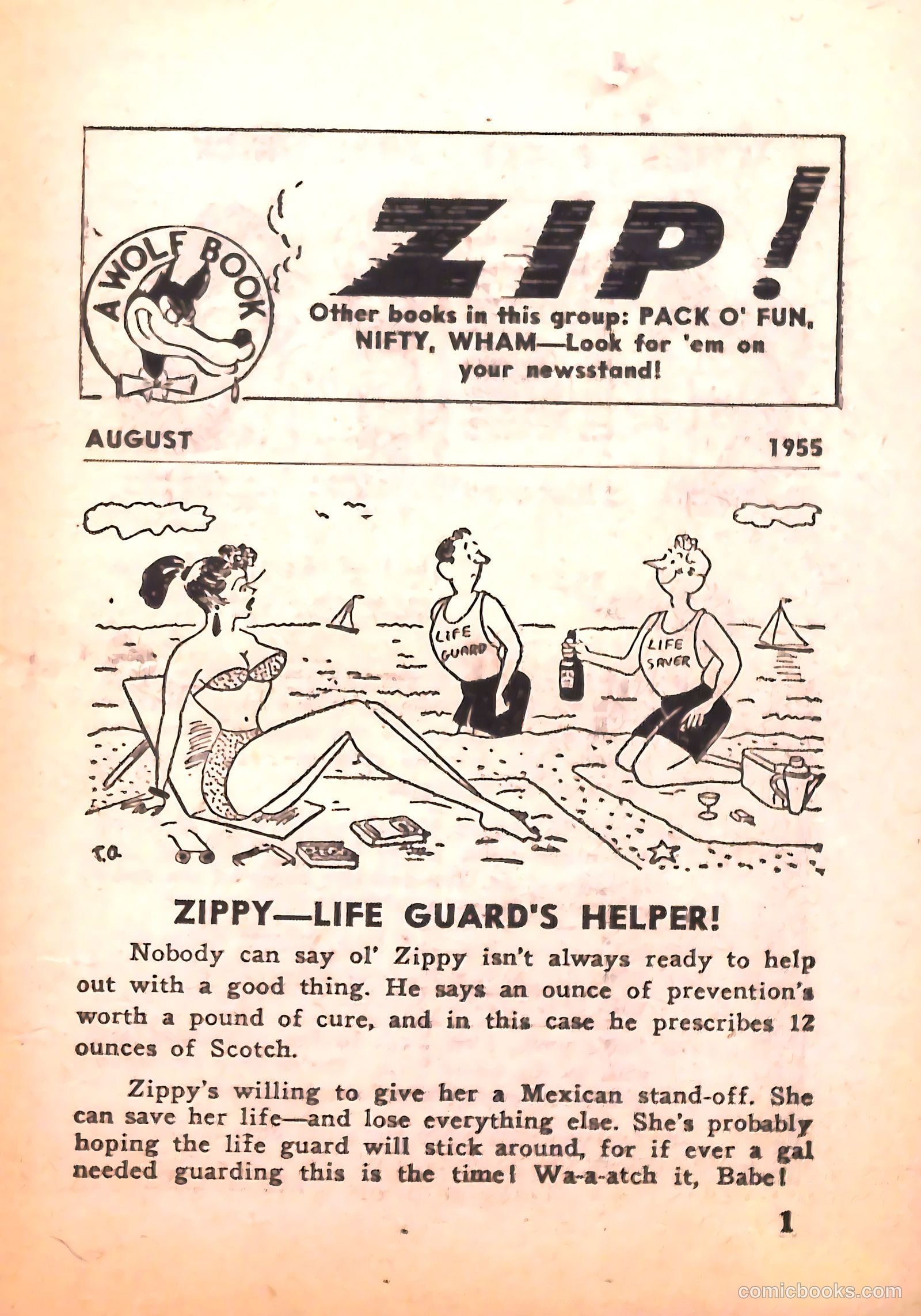 Zip! #nn (1955) — page 24 of 100