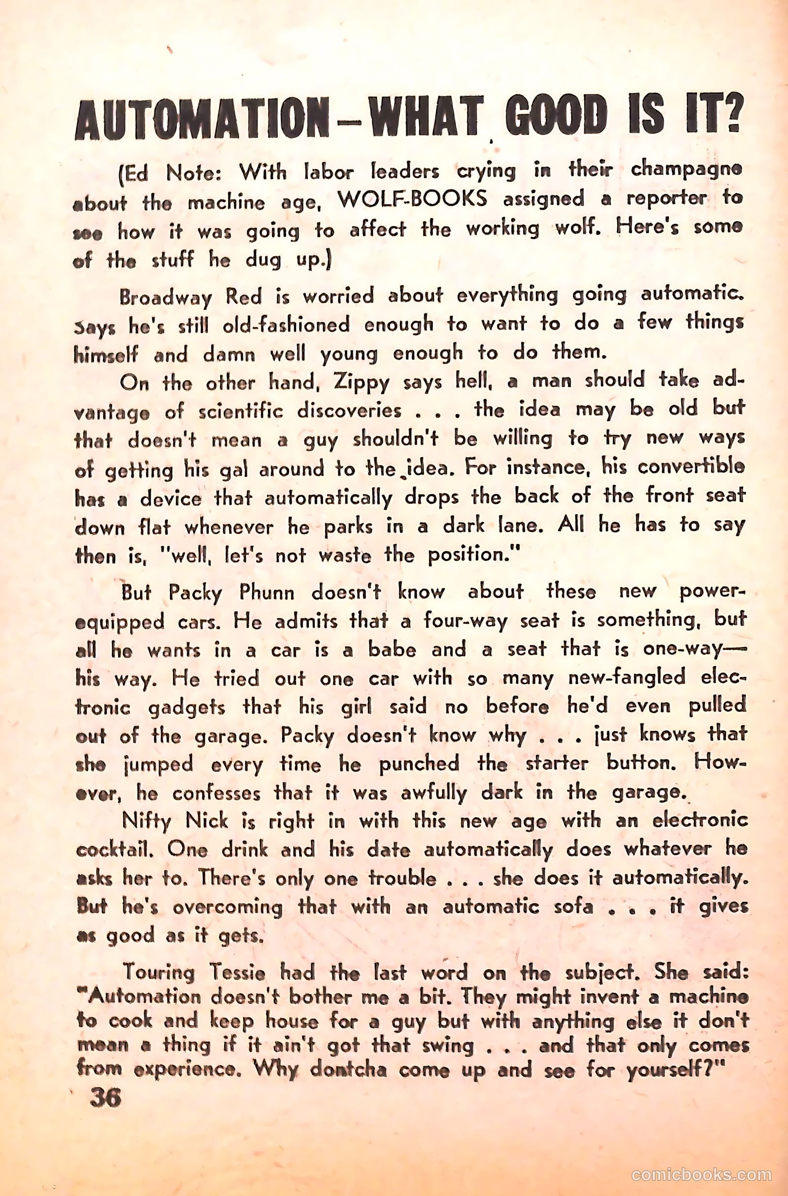 Zip! #nn (1955) — page 33 of 100