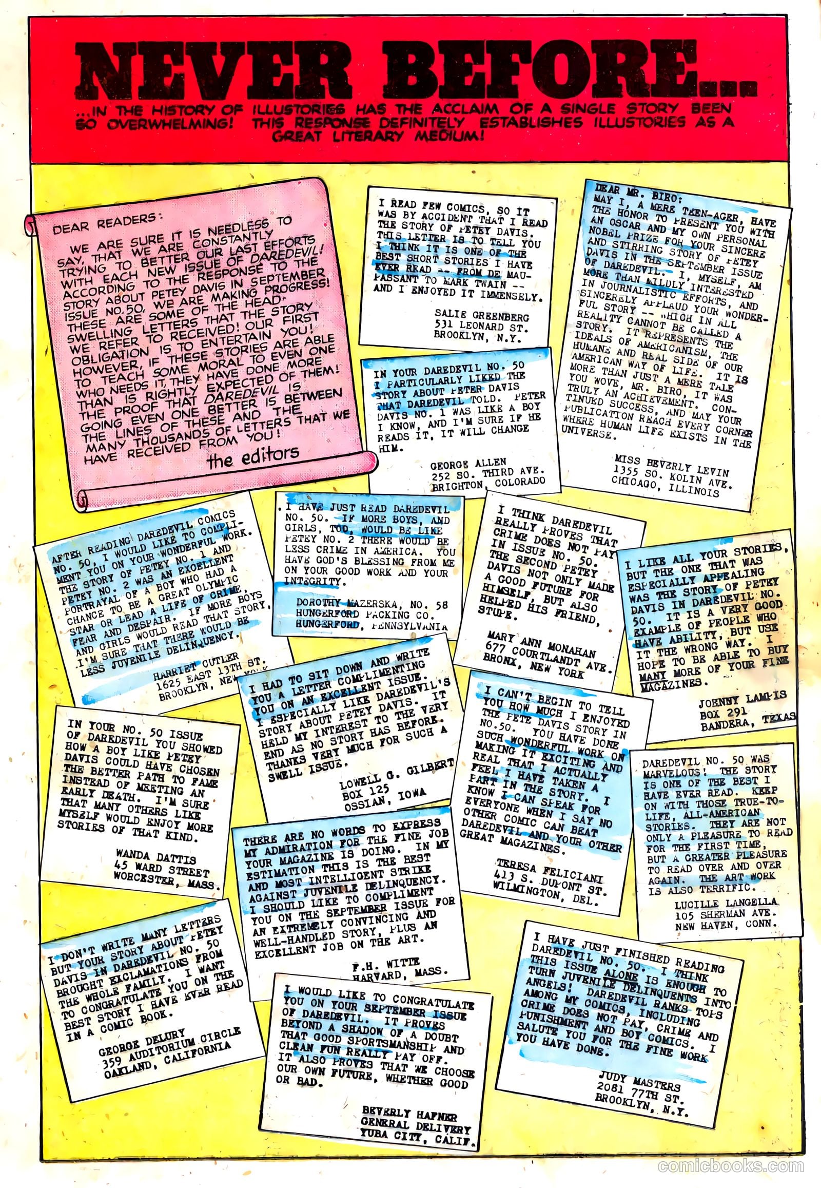 Daredevil #52 (1948) — page 25 of 51