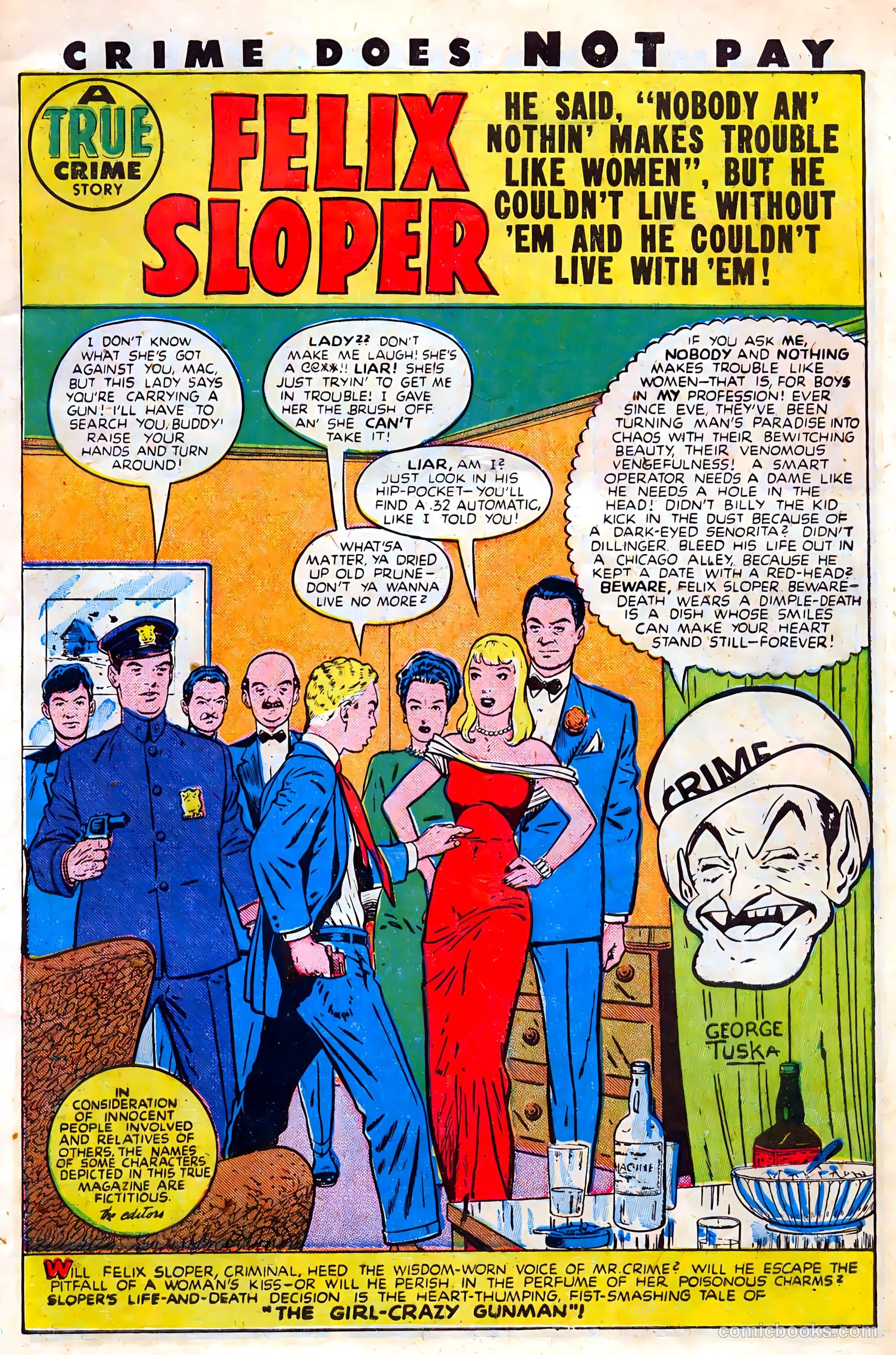 Crime Does Not Pay #63 (1942) — page 3 of 52
