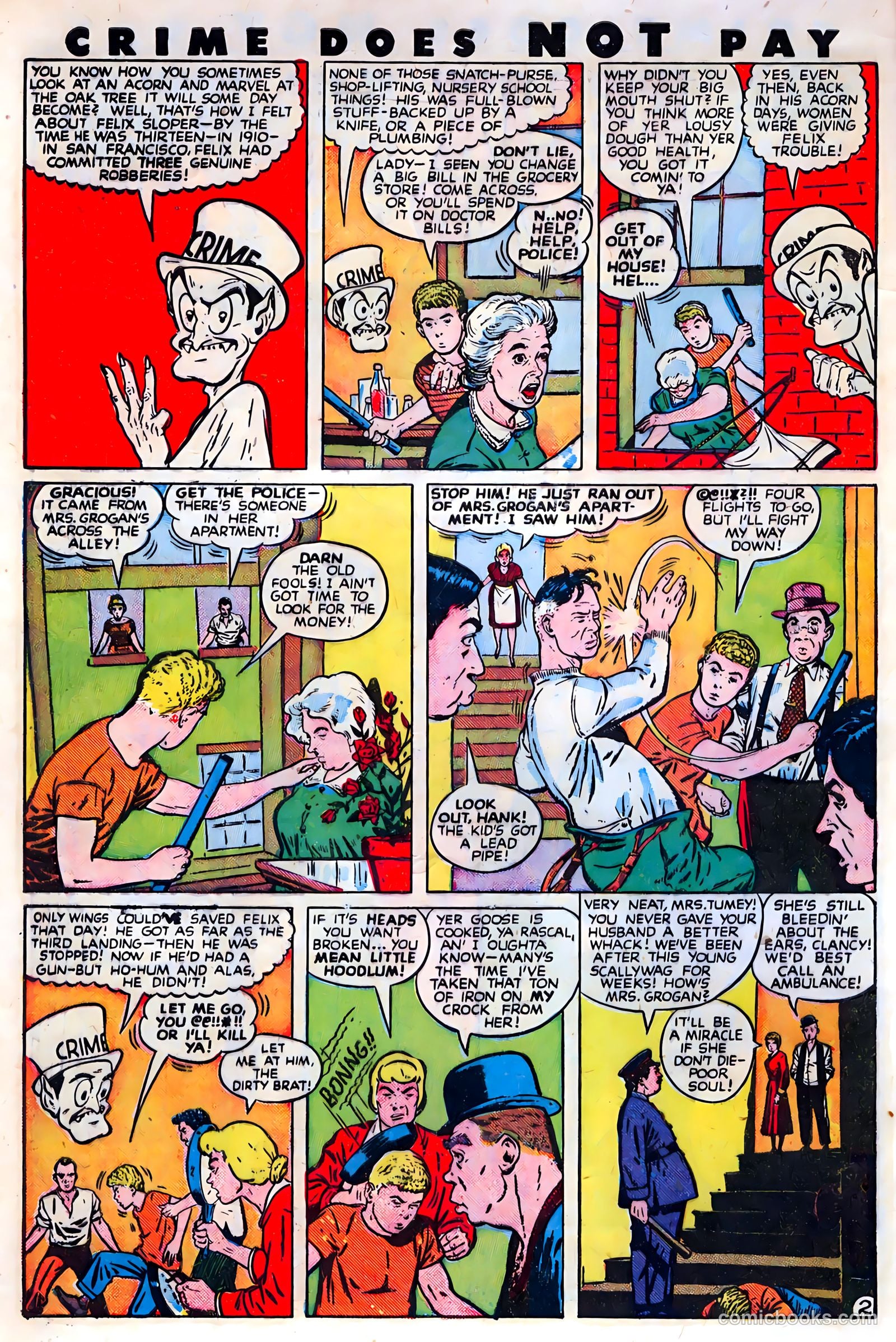 Crime Does Not Pay #63 (1942) — page 4 of 52