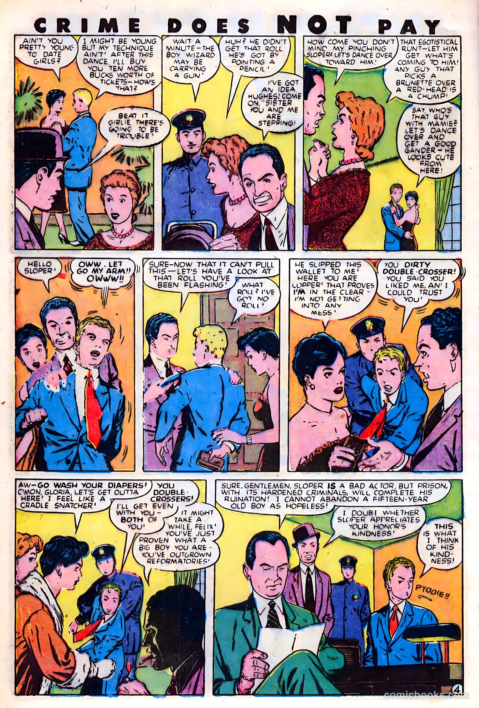 Crime Does Not Pay #63 (1942) — page 6 of 52