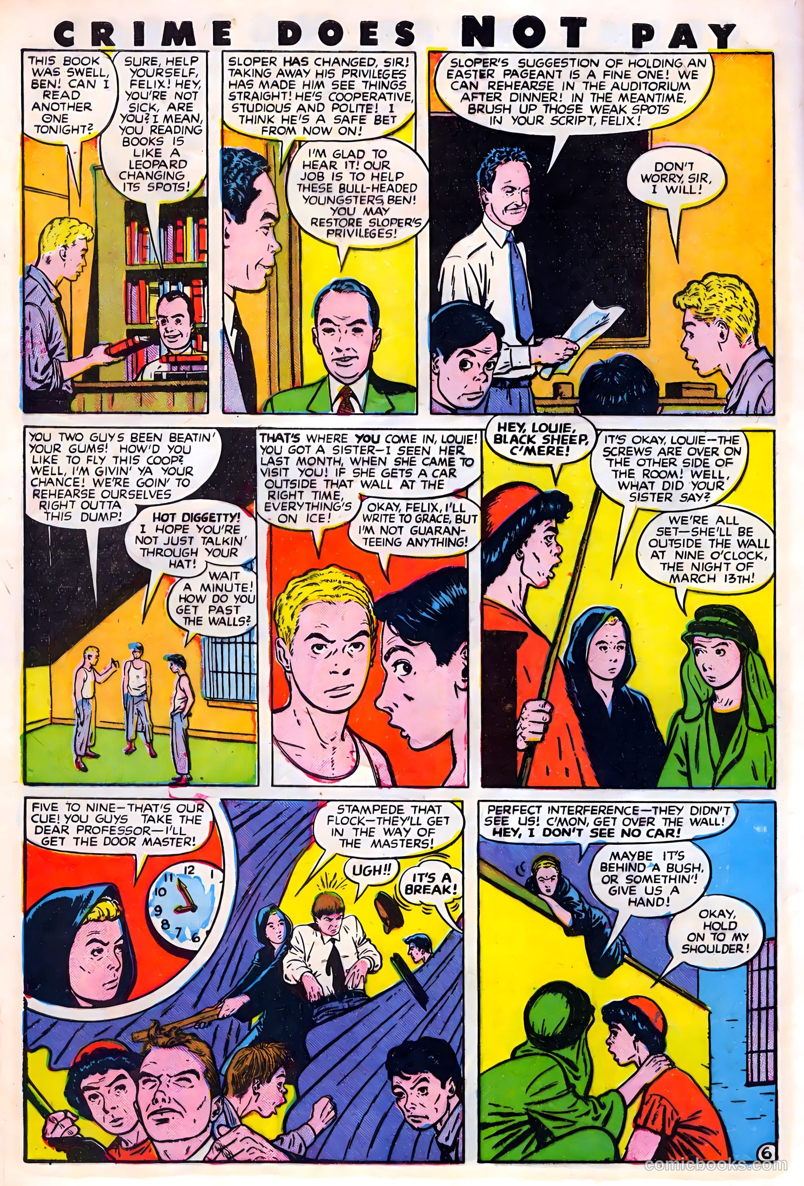Crime Does Not Pay #63 (1942) — page 8 of 52
