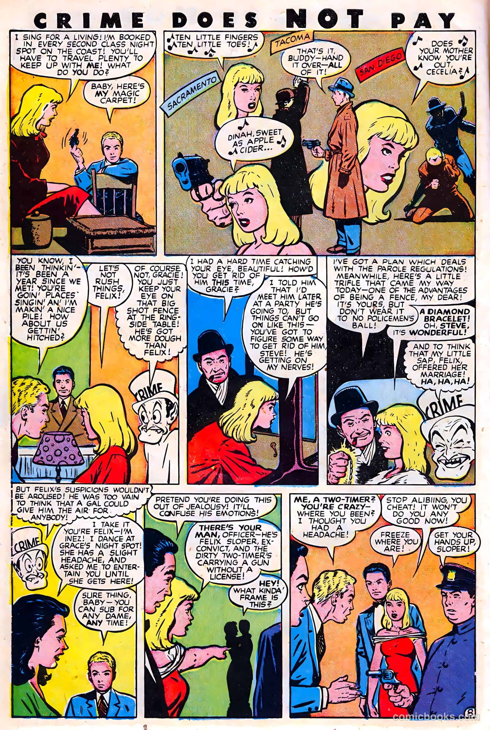 Crime Does Not Pay #63 (1942) — page 10 of 52