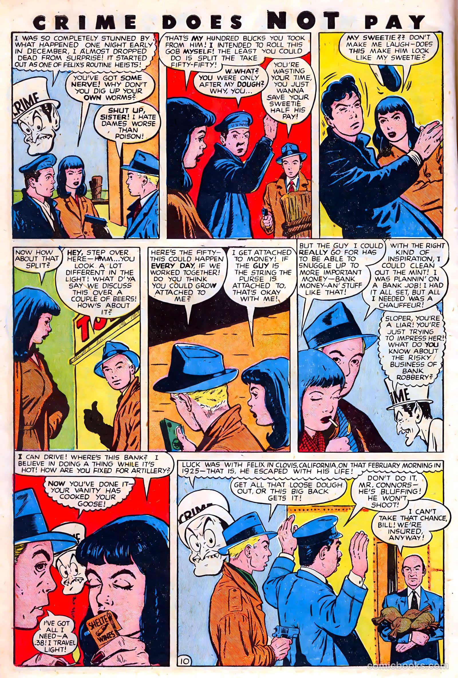 Crime Does Not Pay #63 (1942) — page 12 of 52