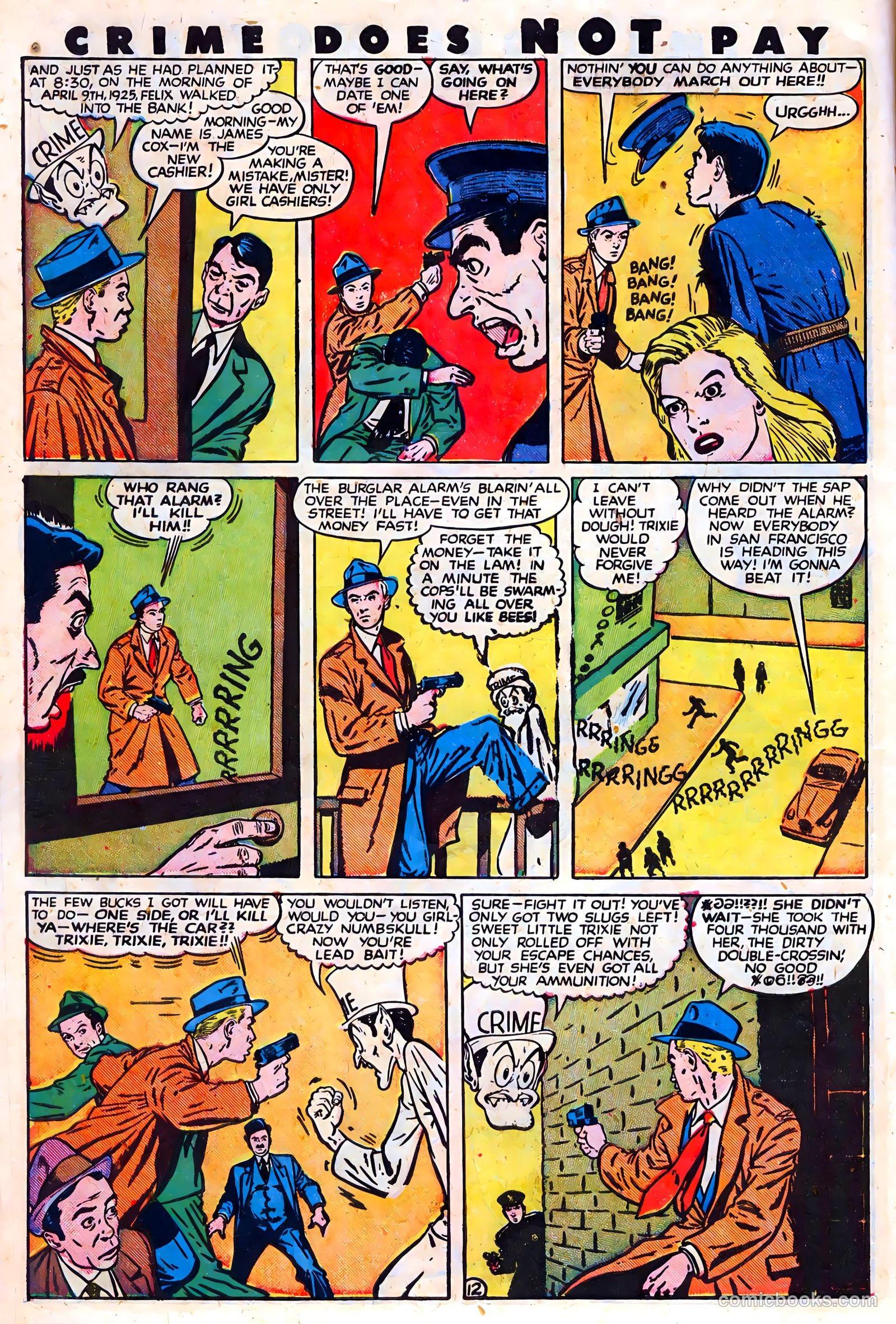 Crime Does Not Pay #63 (1942) — page 14 of 52