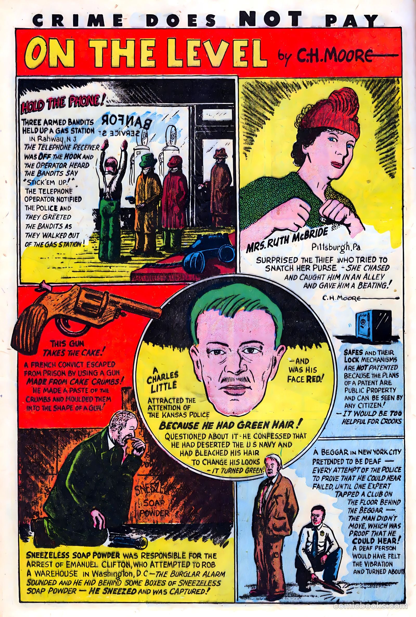 Crime Does Not Pay #63 (1942) — page 16 of 52