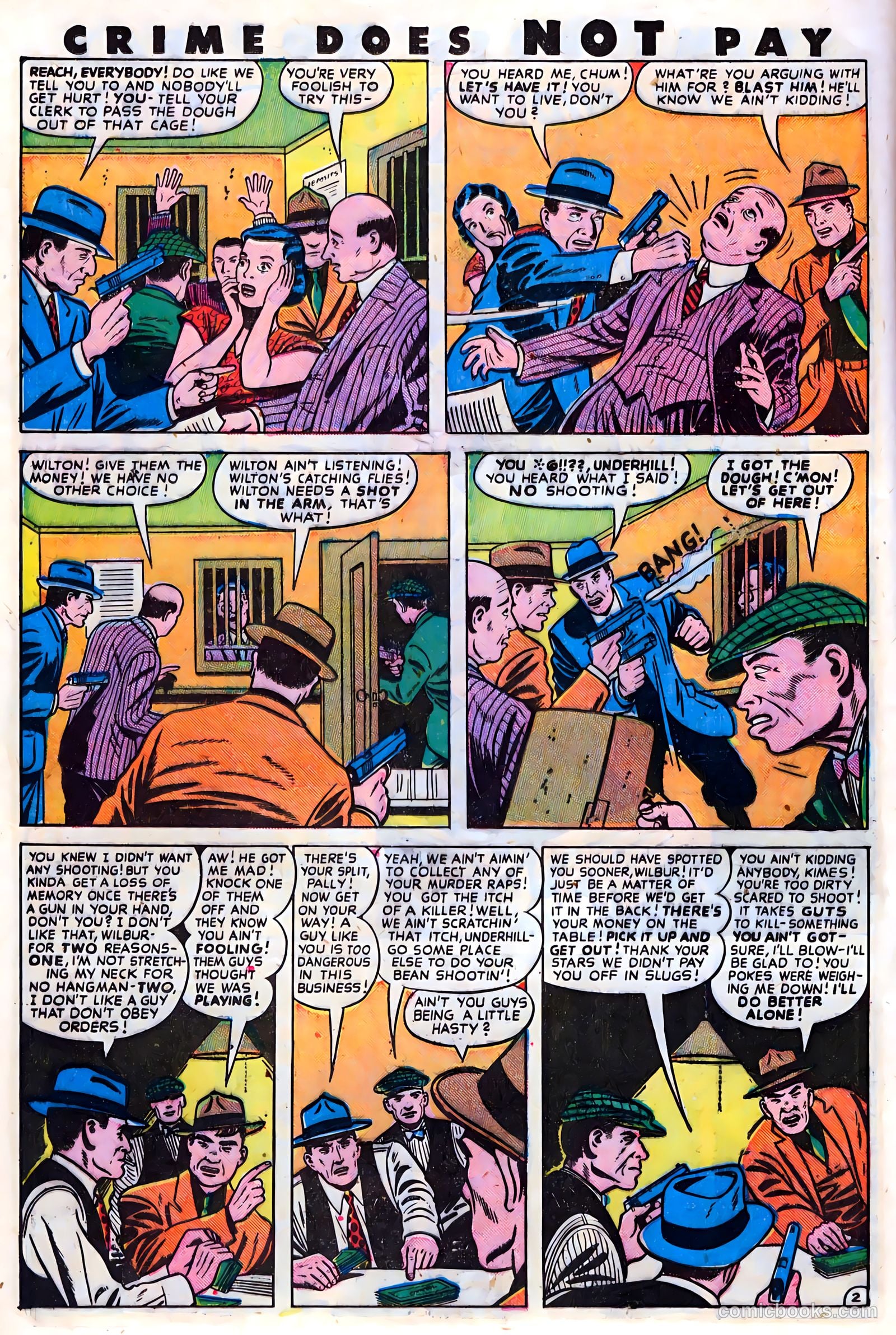 Crime Does Not Pay #63 (1942) — page 18 of 52