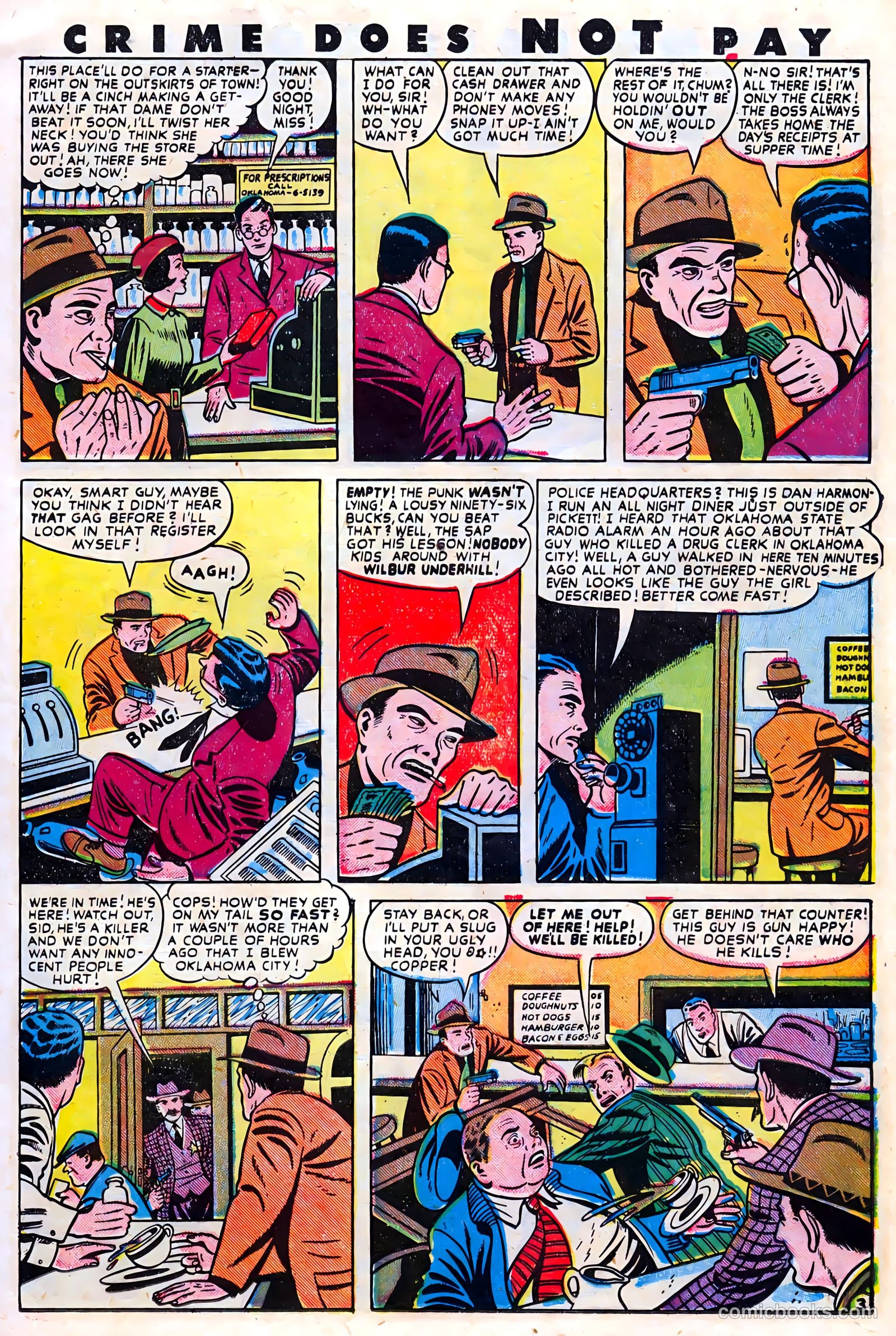 Crime Does Not Pay #63 (1942) — page 19 of 52