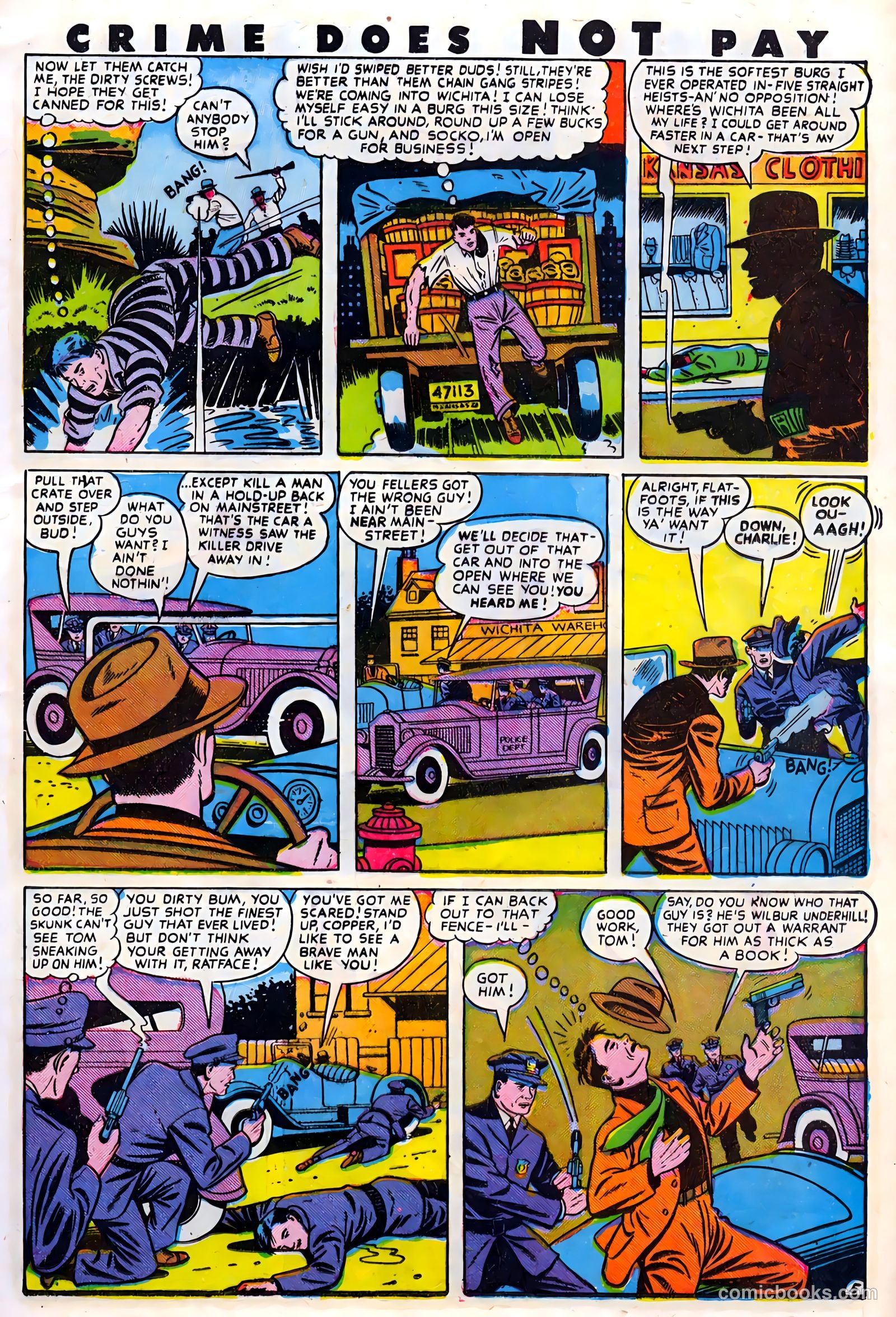 Crime Does Not Pay #63 (1942) — page 21 of 52