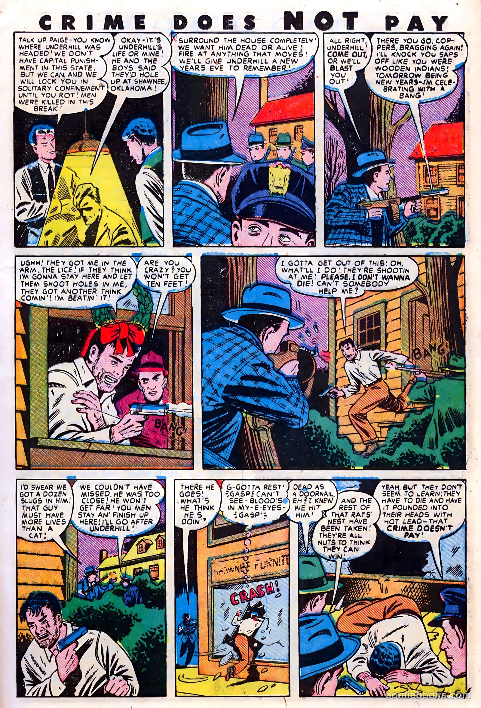 Crime Does Not Pay #63 (1942) — page 23 of 52