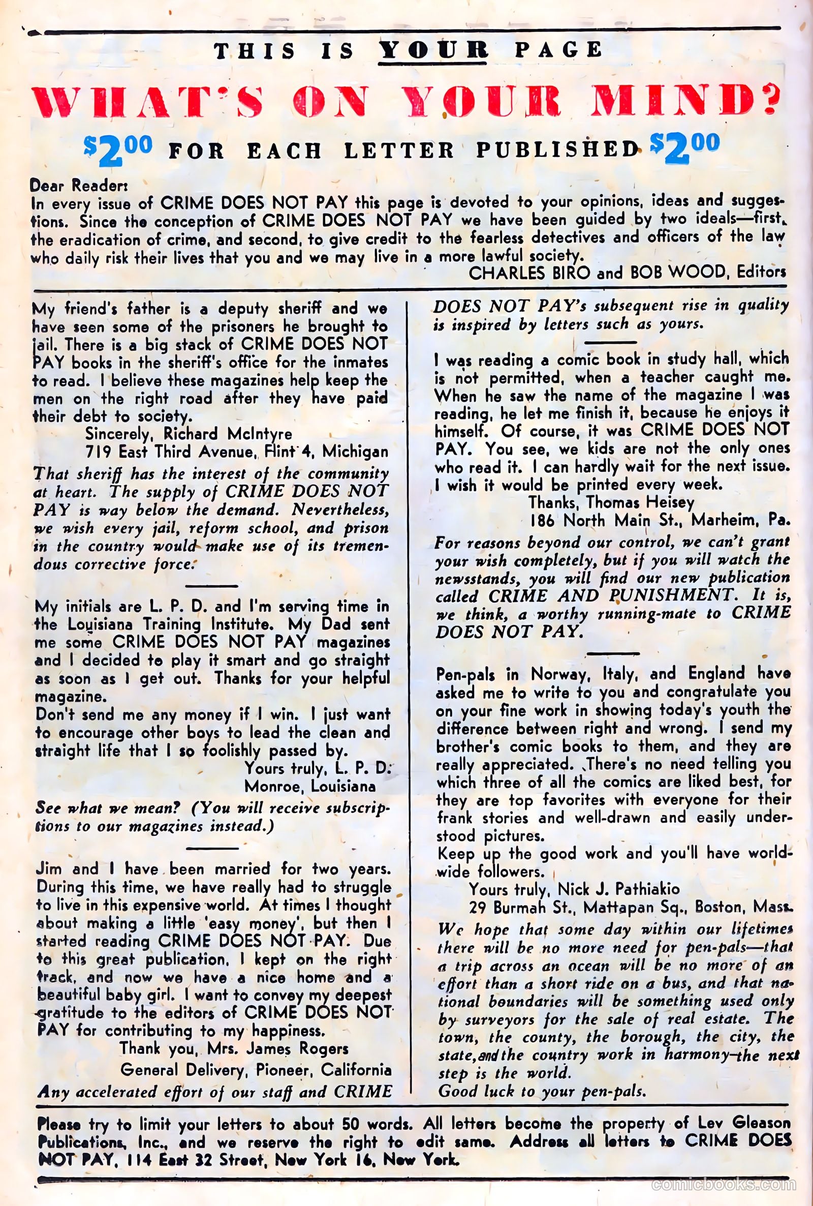 Crime Does Not Pay #63 (1942) — page 24 of 52