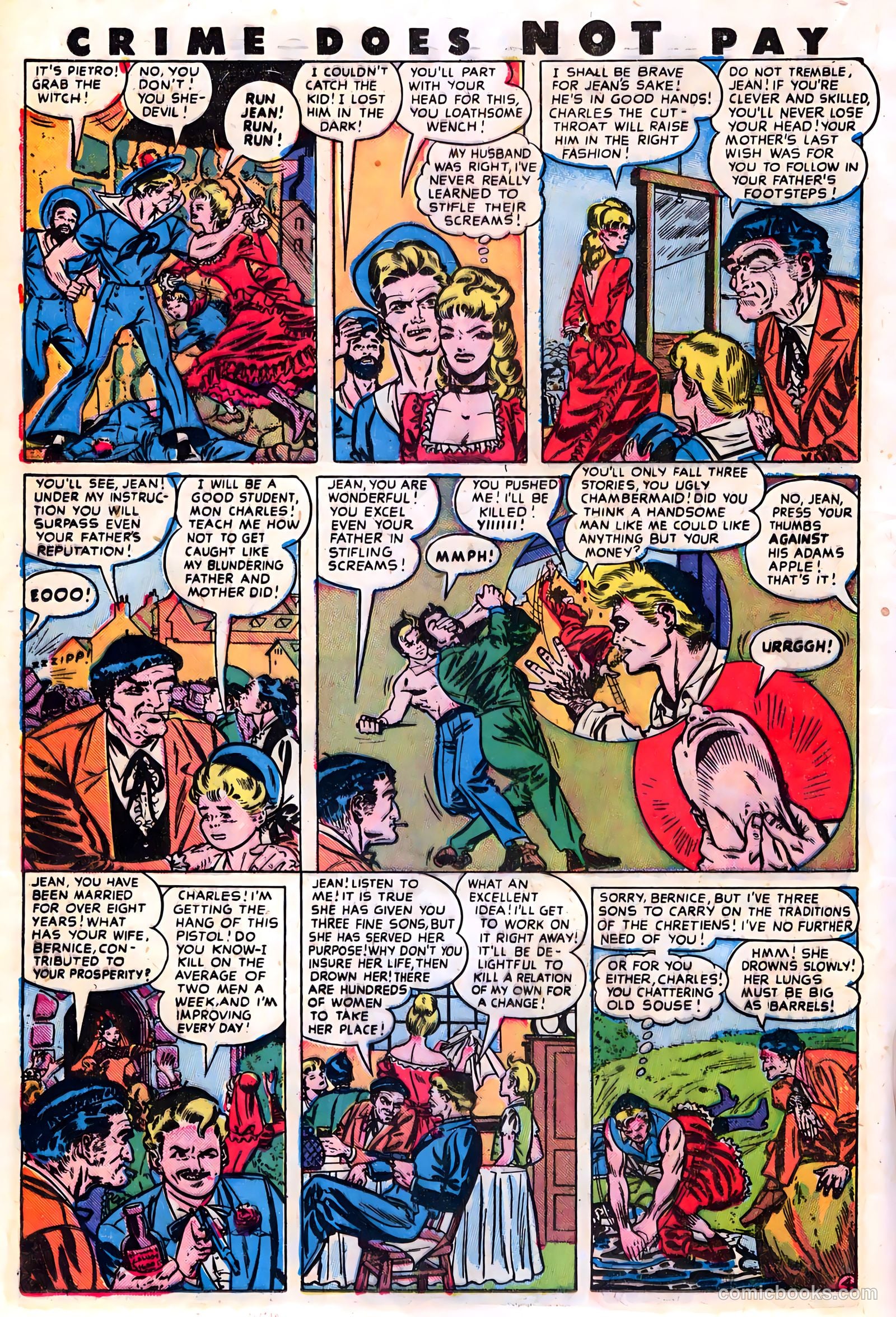 Crime Does Not Pay #63 (1942) — page 28 of 52