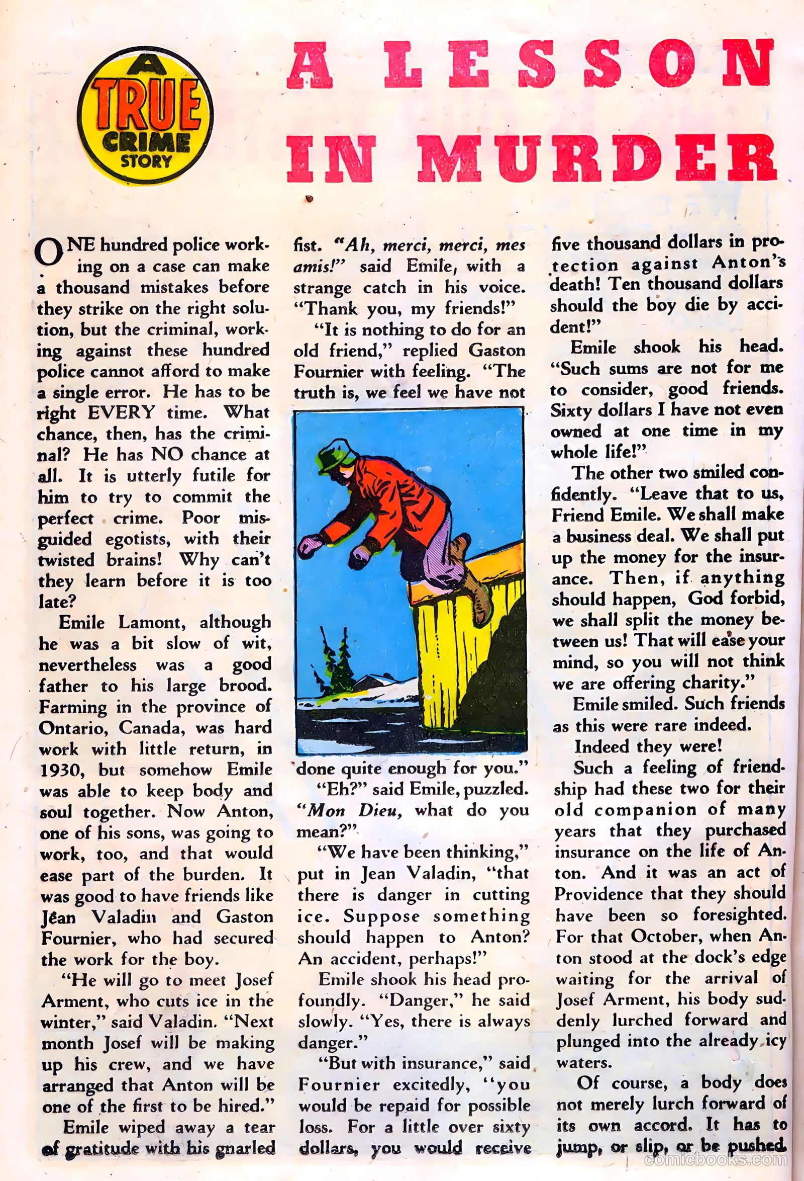 Crime Does Not Pay #63 (1942) — page 32 of 52