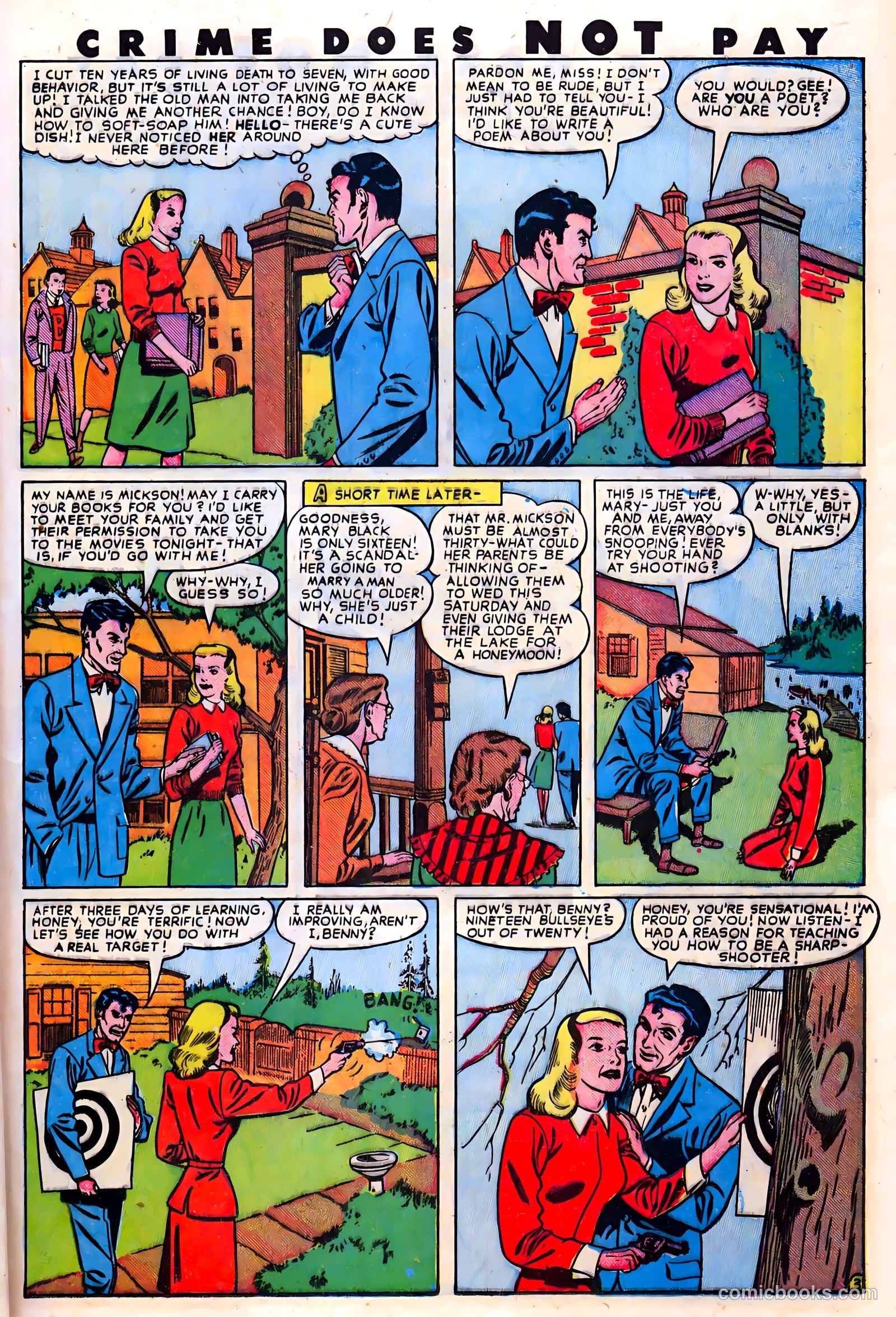 Crime Does Not Pay #63 (1942) — page 37 of 52
