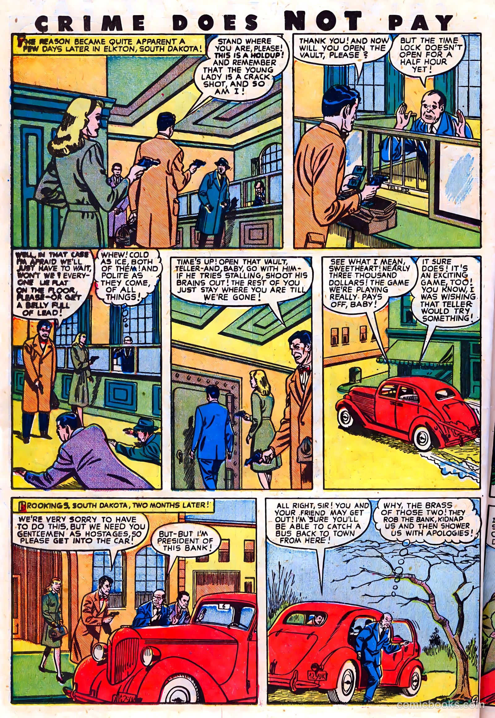 Crime Does Not Pay #63 (1942) — page 38 of 52