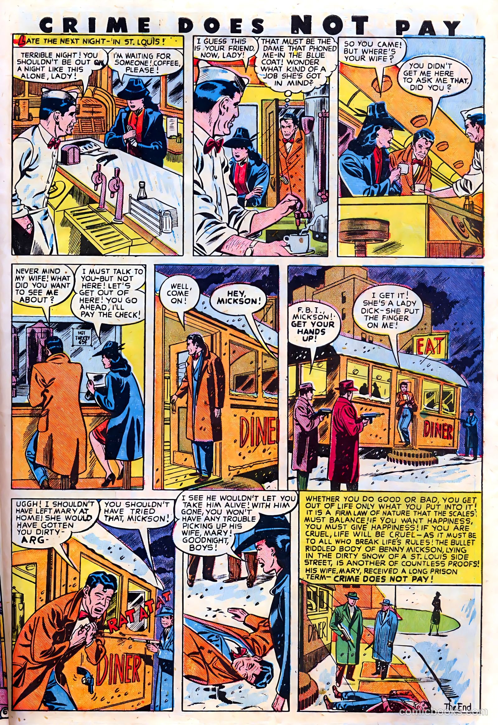 Crime Does Not Pay #63 (1942) — page 41 of 52