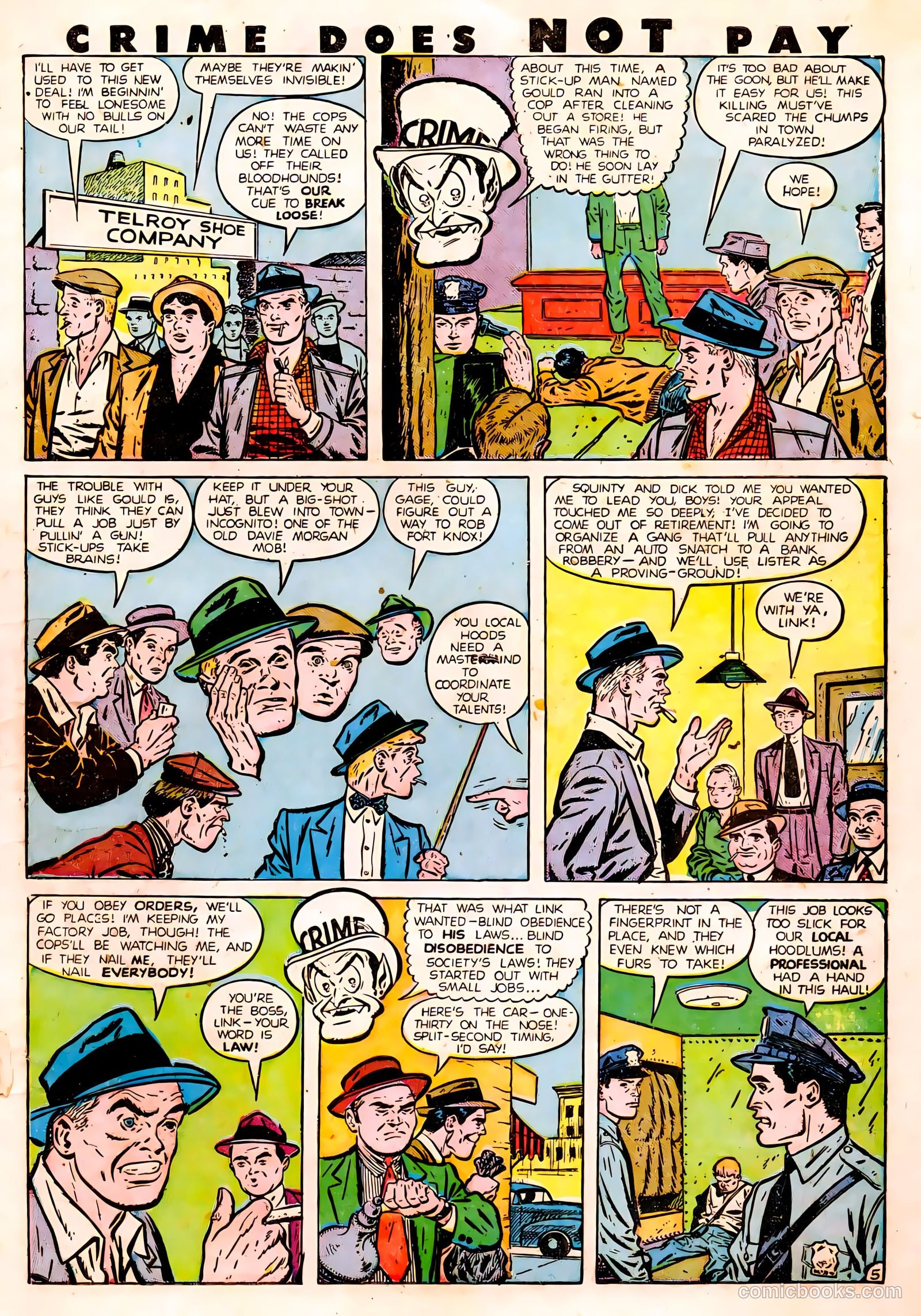 Crime Does Not Pay #78 (1942) — page 7 of 52